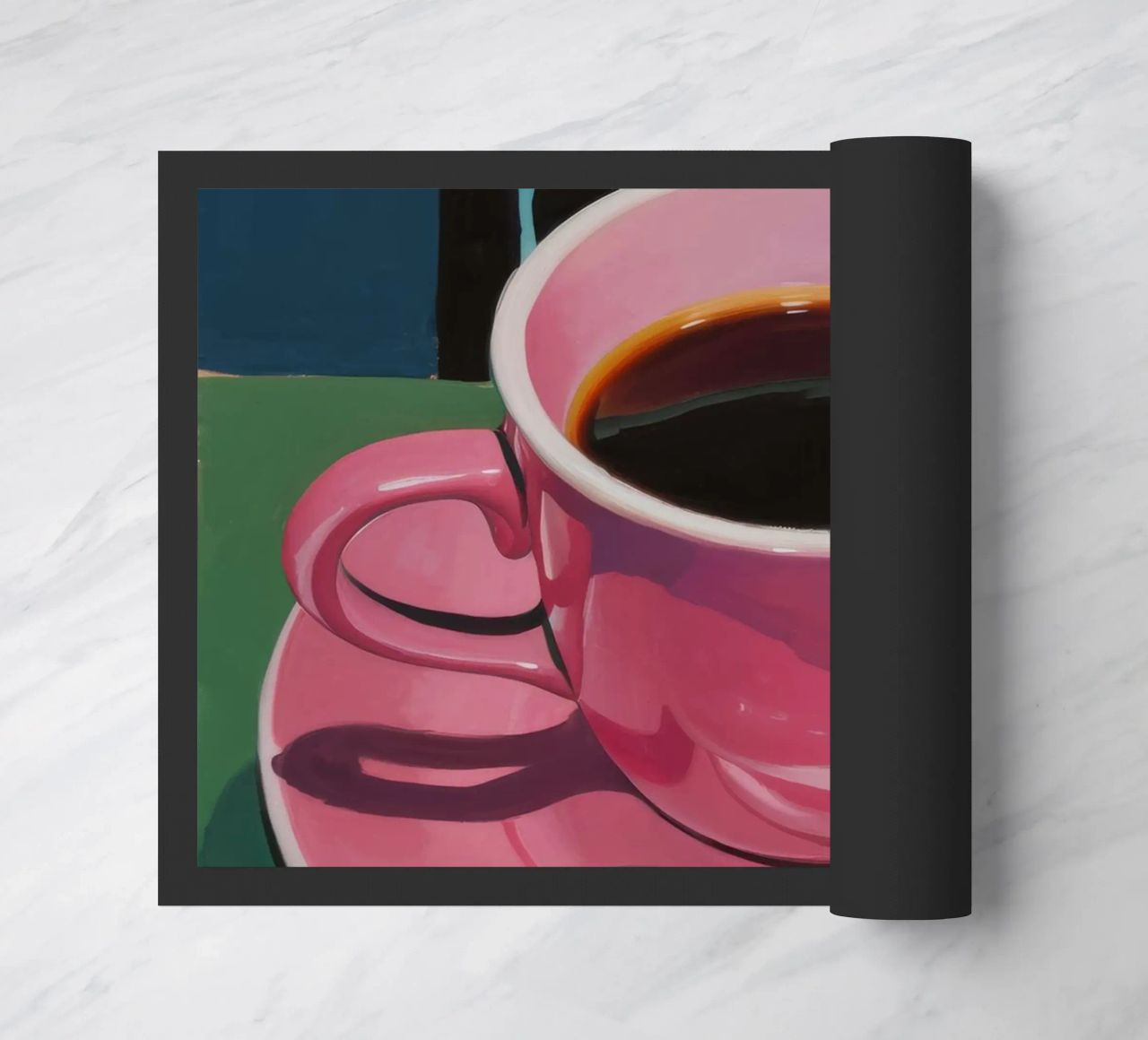 Immersione di caffè rosa zerbino da Pan Denim