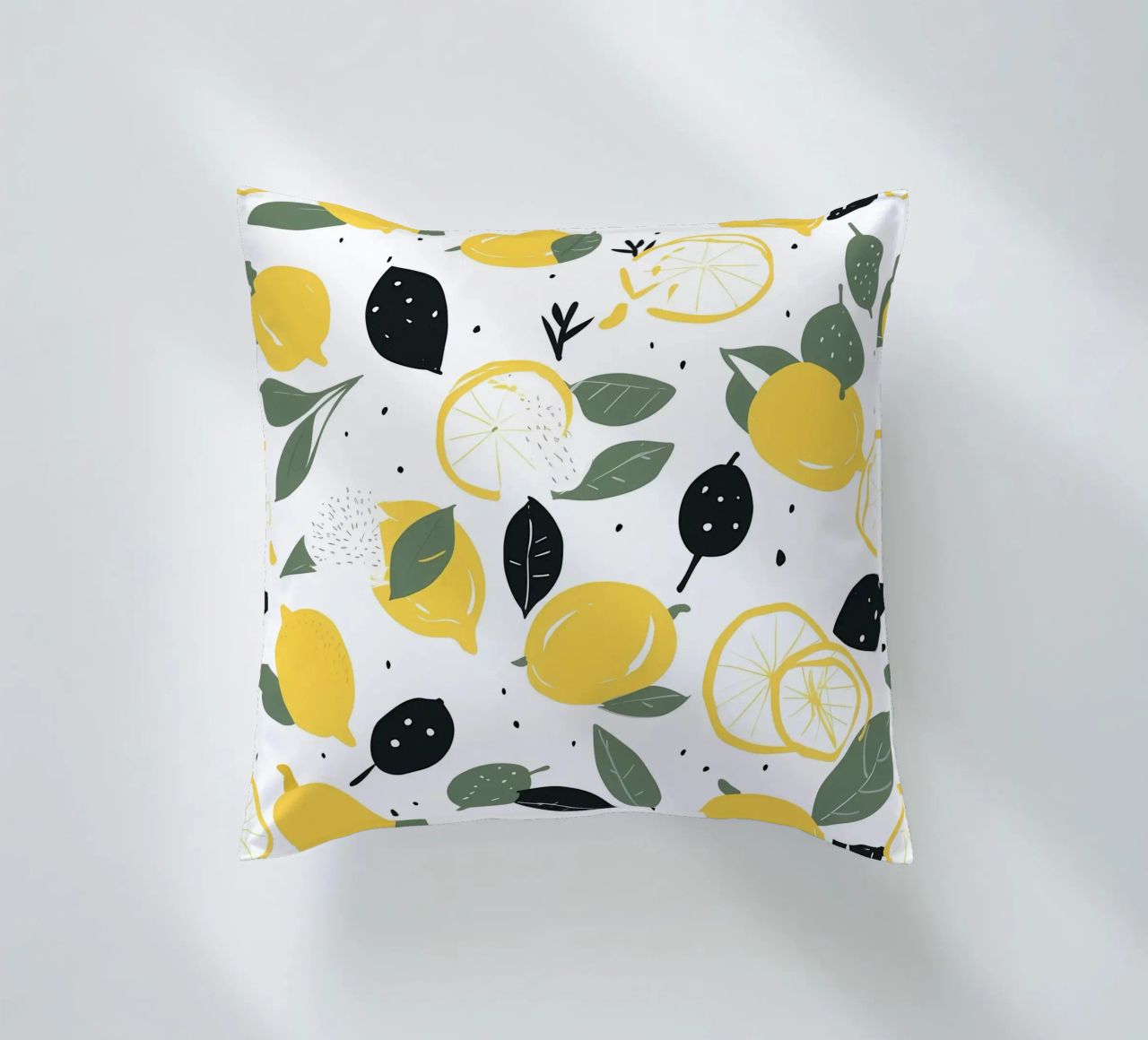 Lemon Pulse cuscino da George Griefy