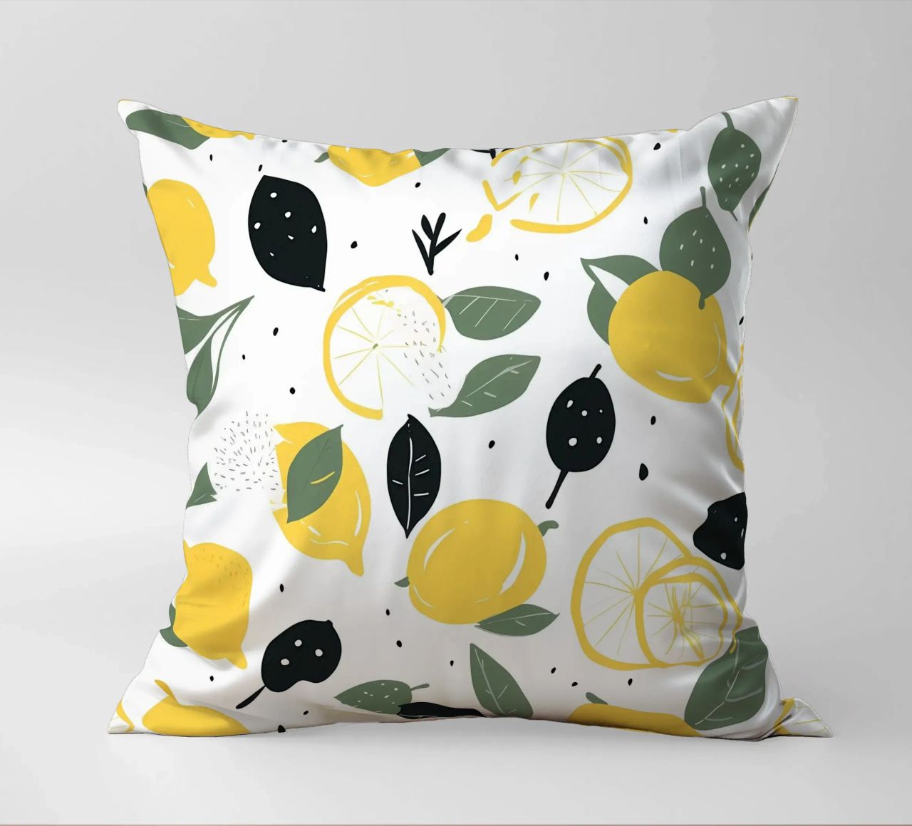 Lemon Pulse cuscino da George Griefy
