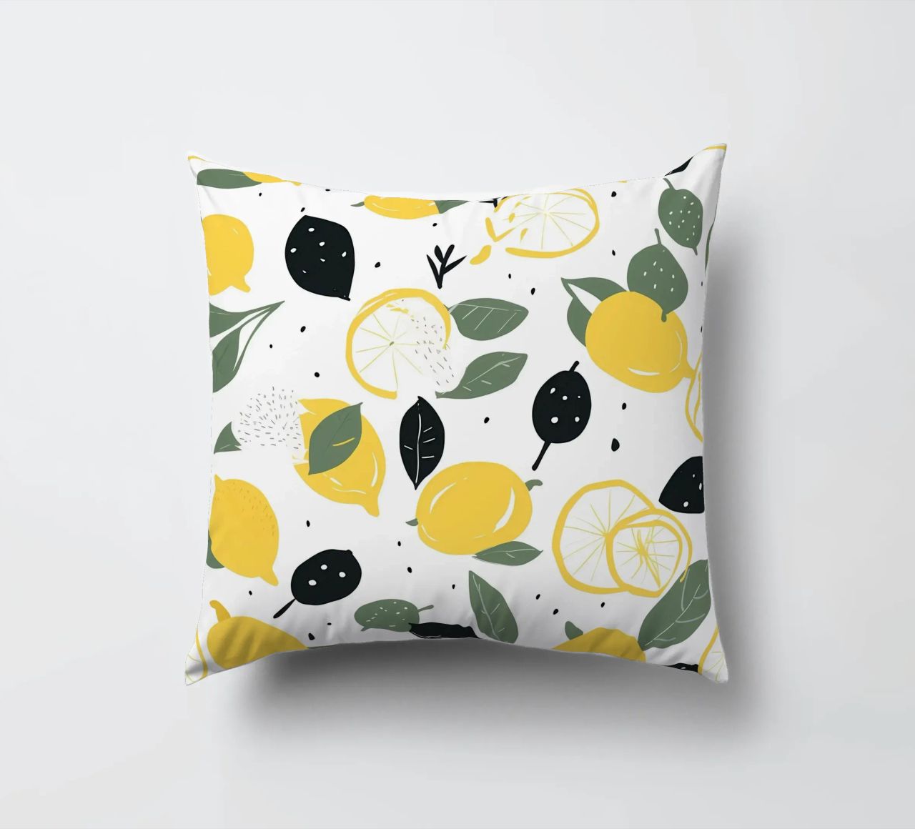 Lemon Pulse cuscino da George Griefy