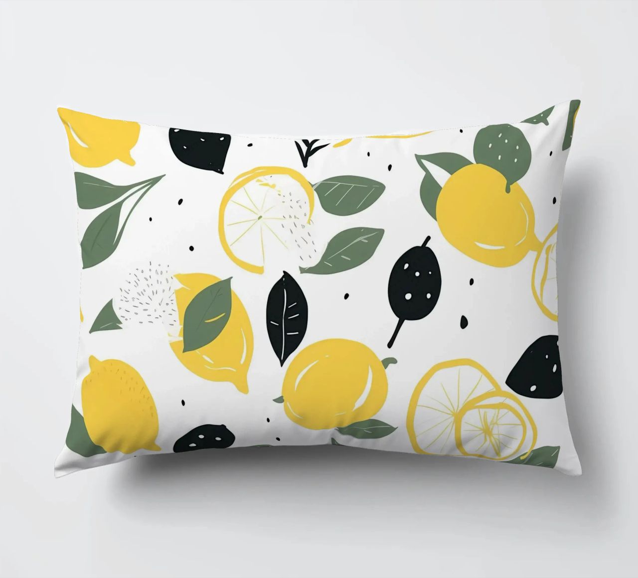 Lemon Pulse cuscino da George Griefy