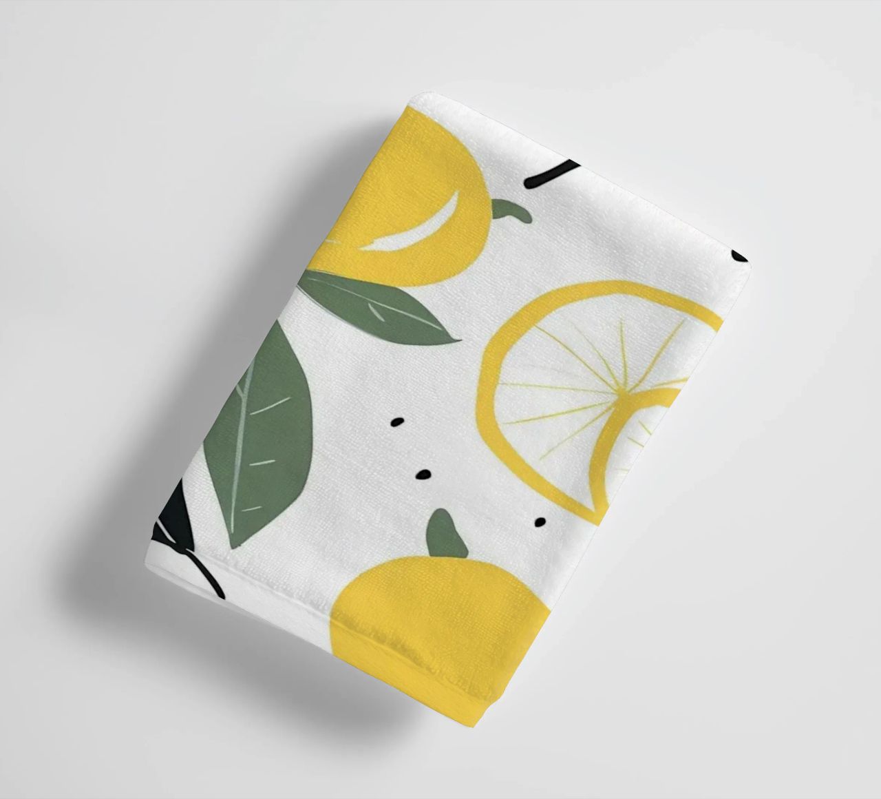 Lemon Pulse asciugamano da bagno da George Griefy