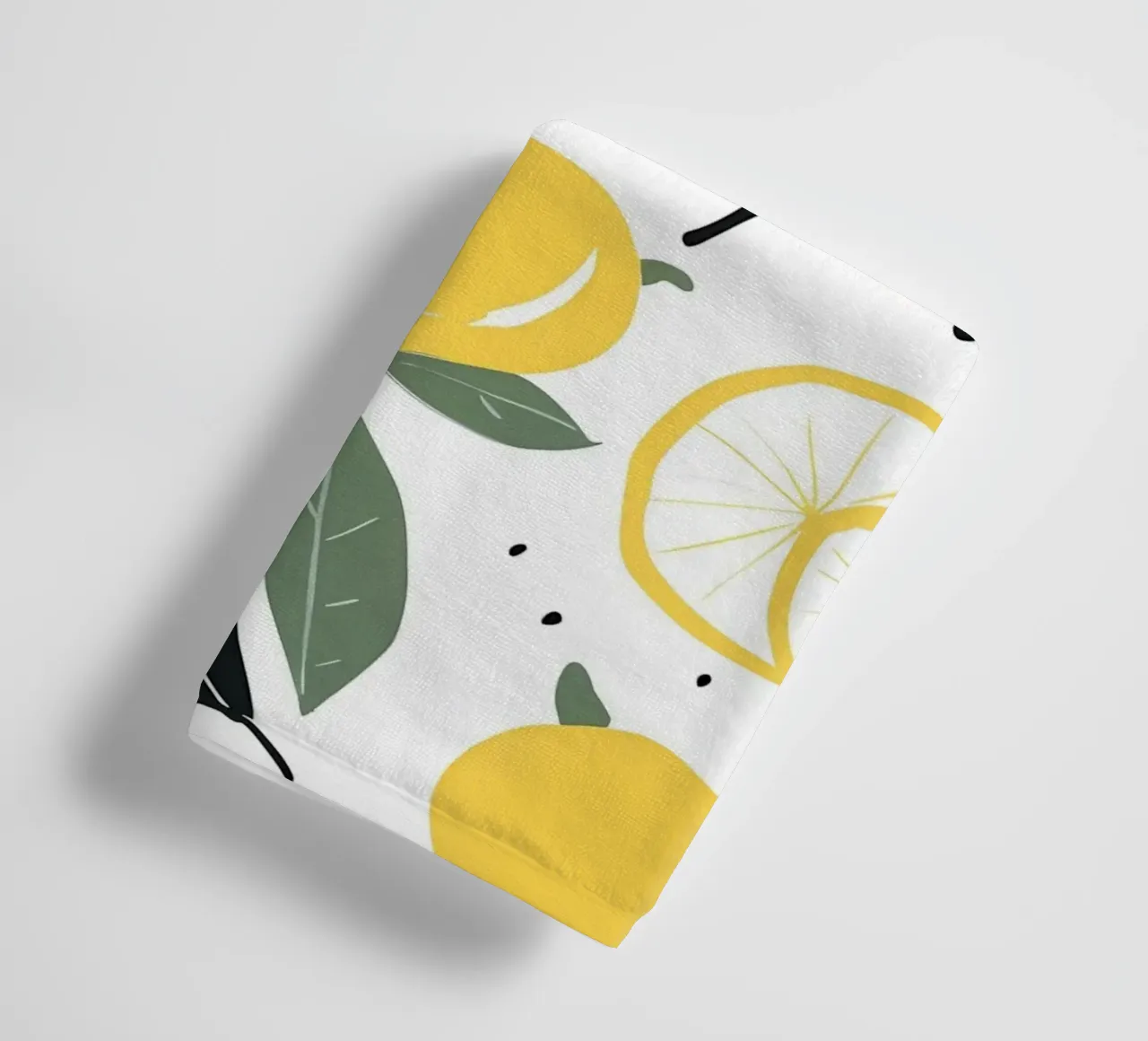 Lemon Pulse asciugamano da bagno da George Griefy