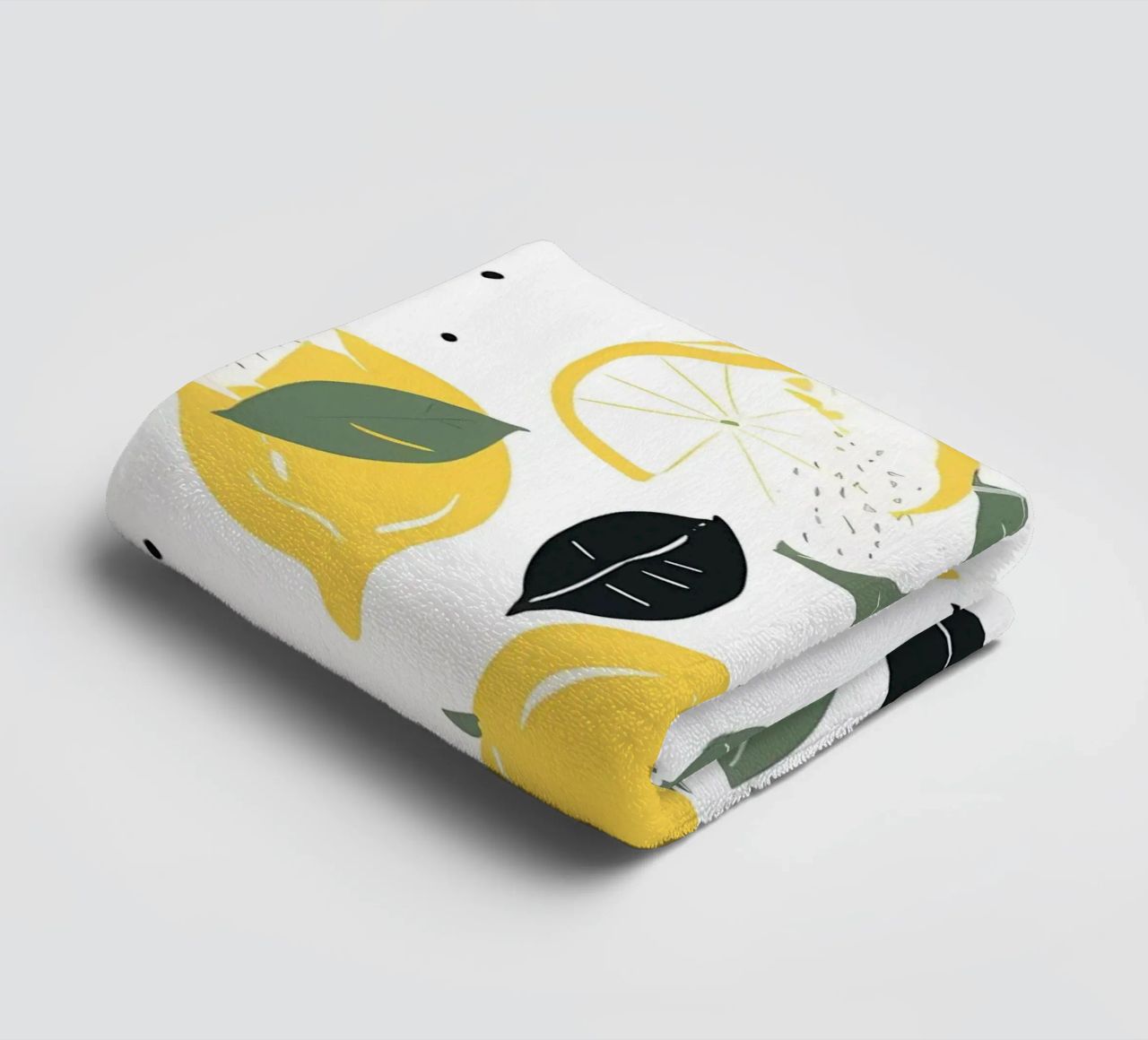 Lemon Pulse asciugamano da bagno da George Griefy