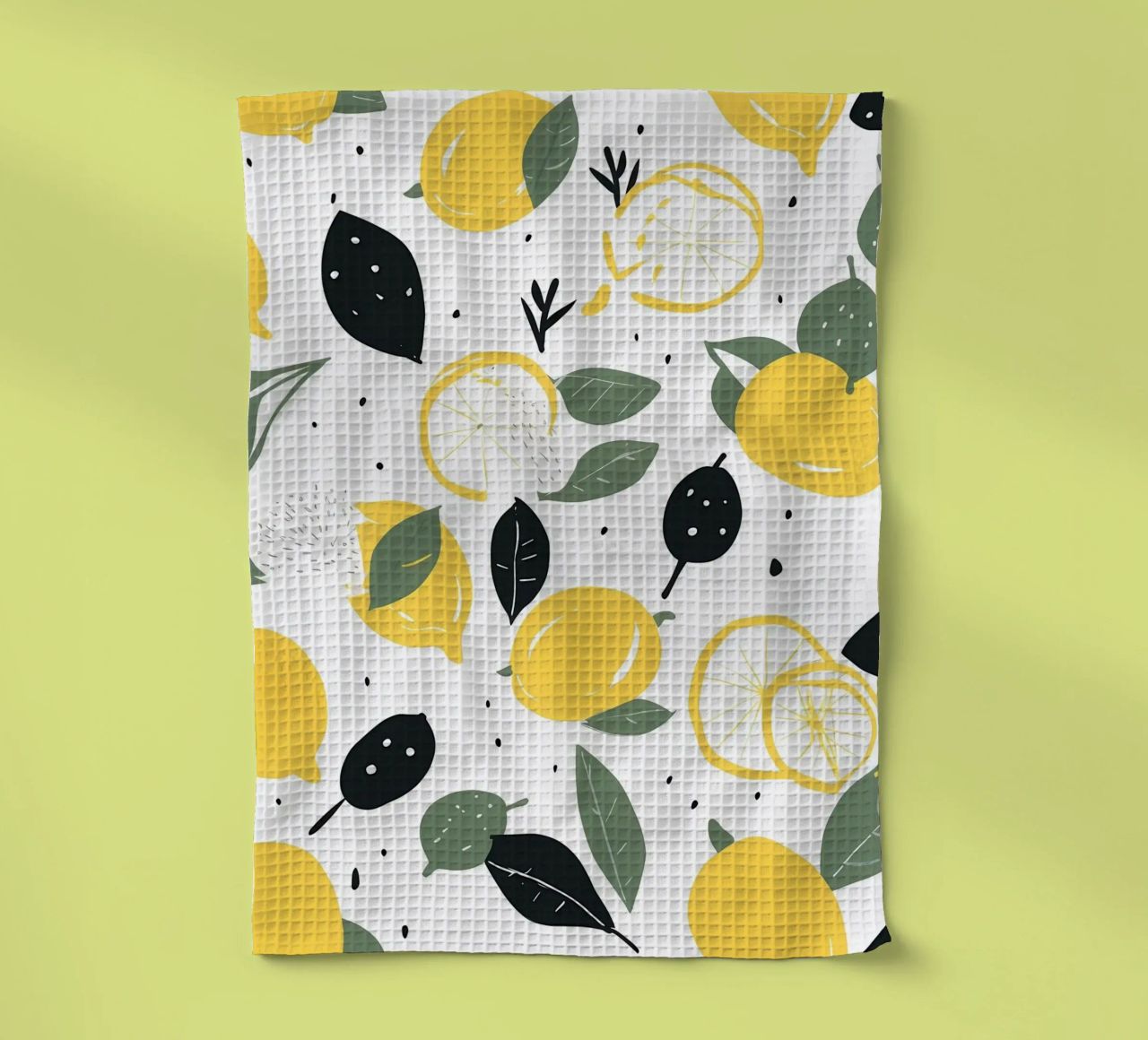 Lemon Pulse canovaccio da cucina da George Griefy