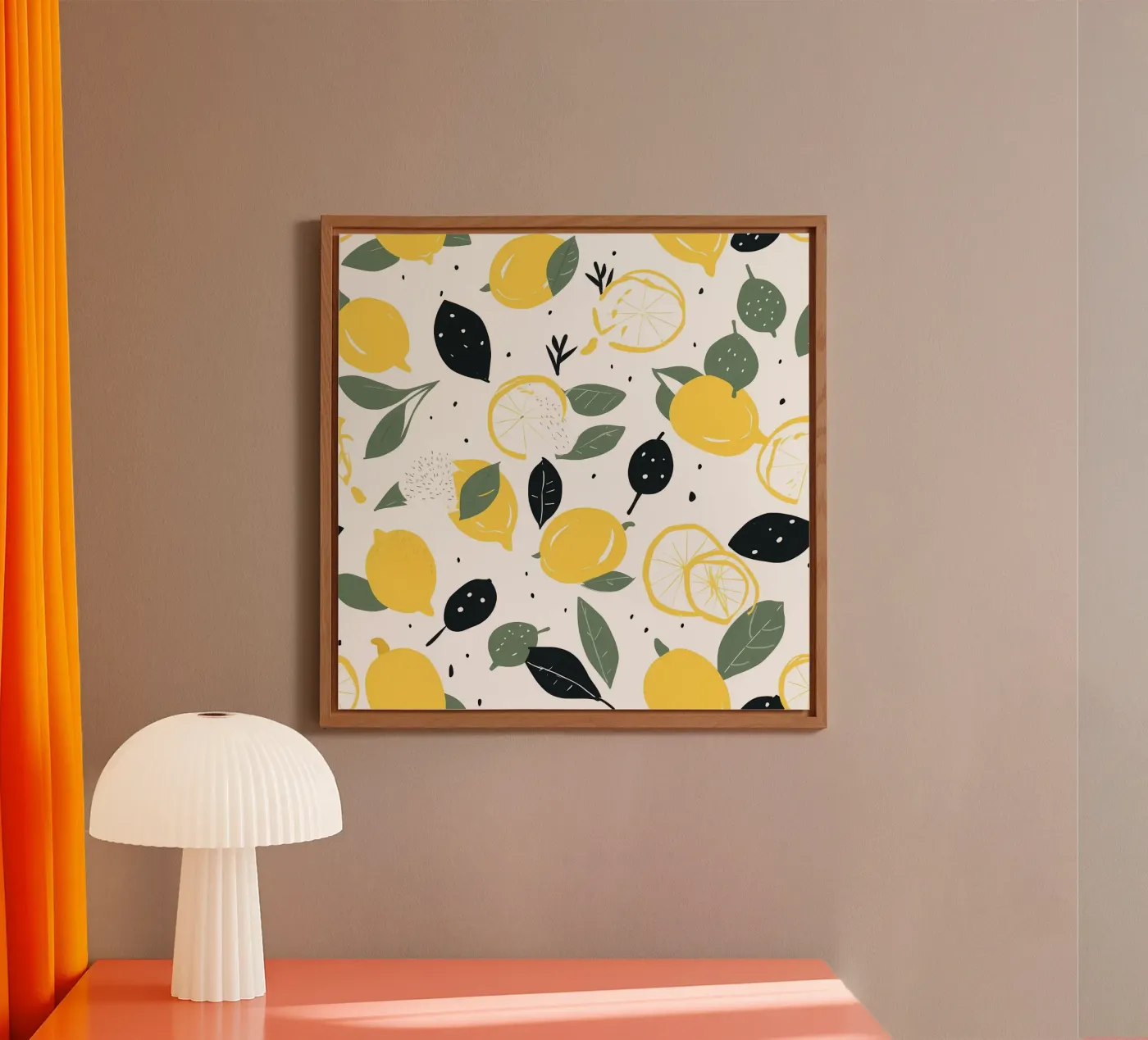 Lemon Pulse alluminio dibond da George Griefy