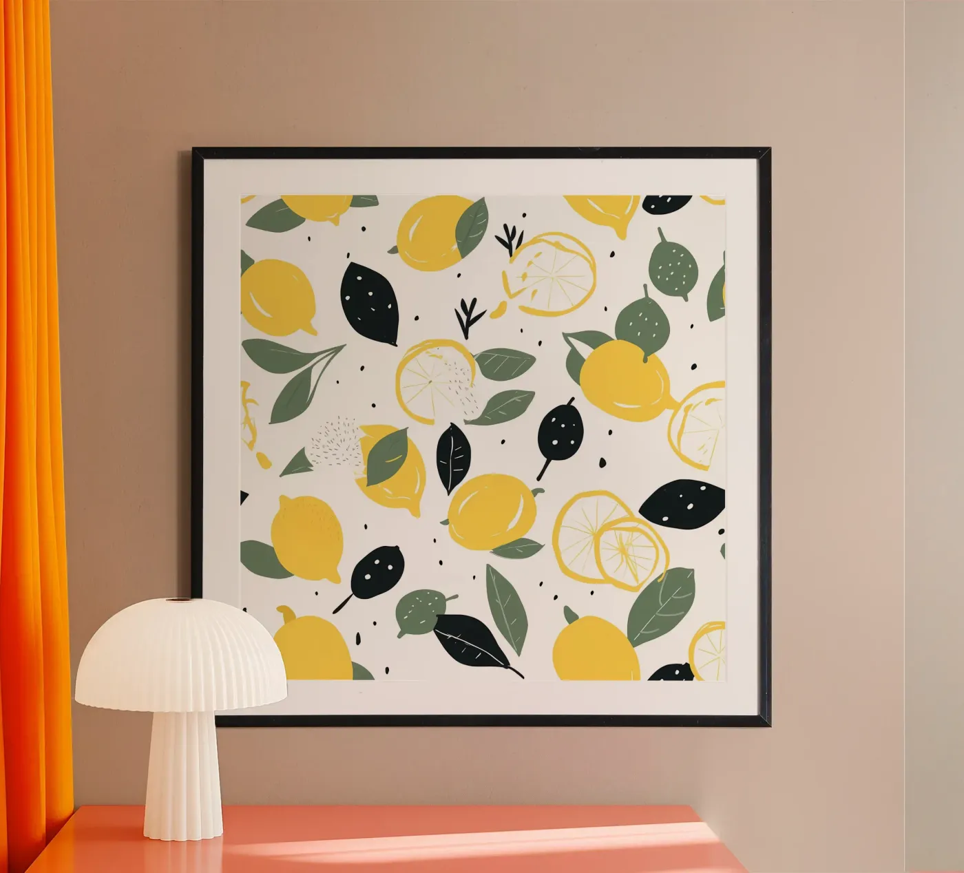 Lemon Pulse poster by George Griefy