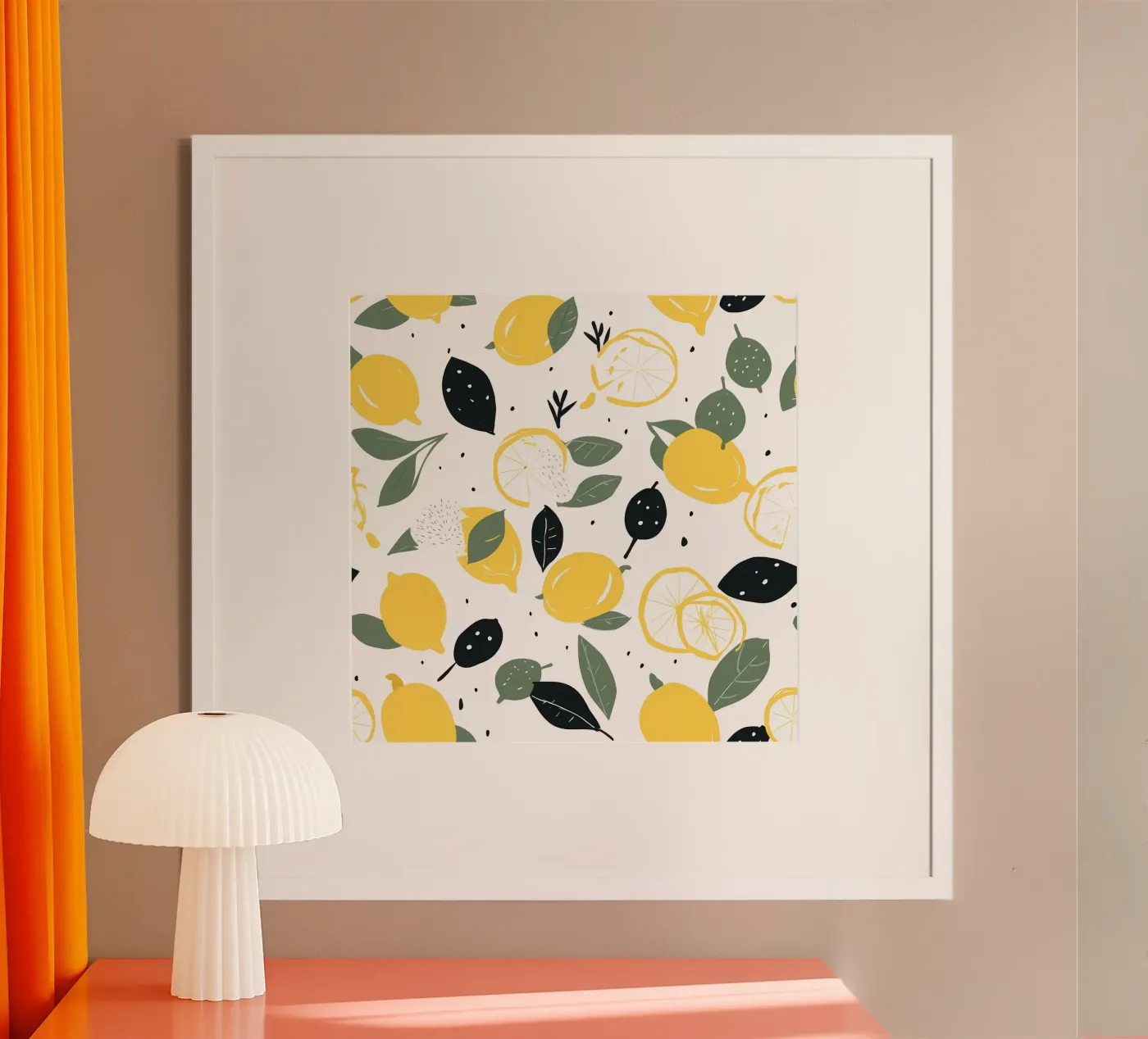 Lemon Pulse poster by George Griefy