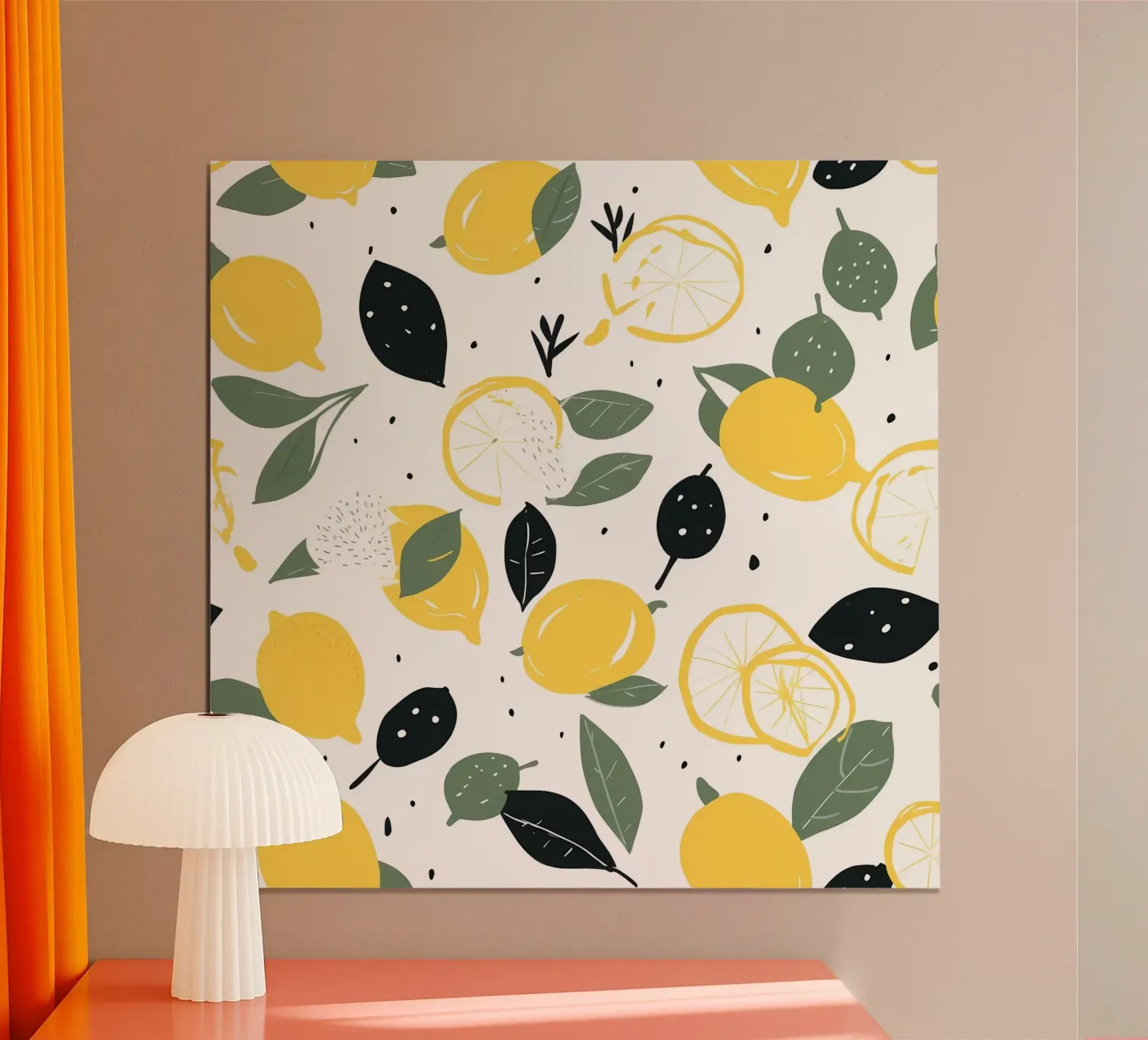 Lemon Pulse poster by George Griefy
