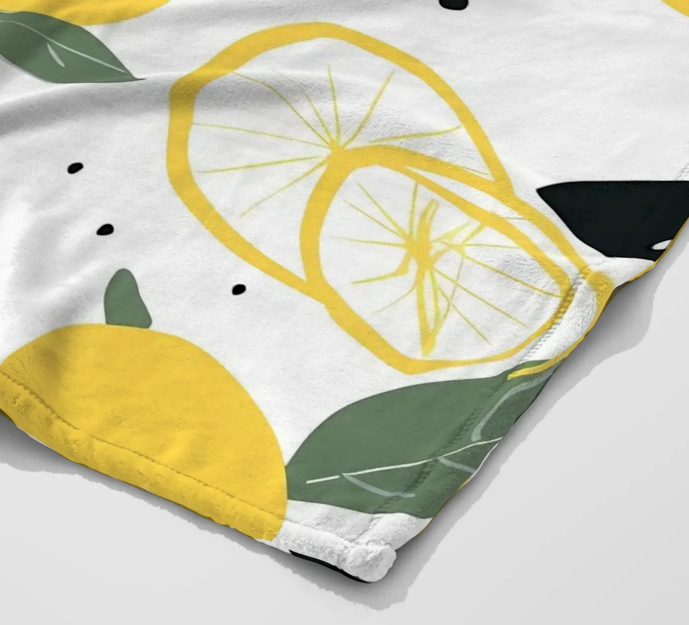 Lemon Pulse fleecedeken van George Griefy