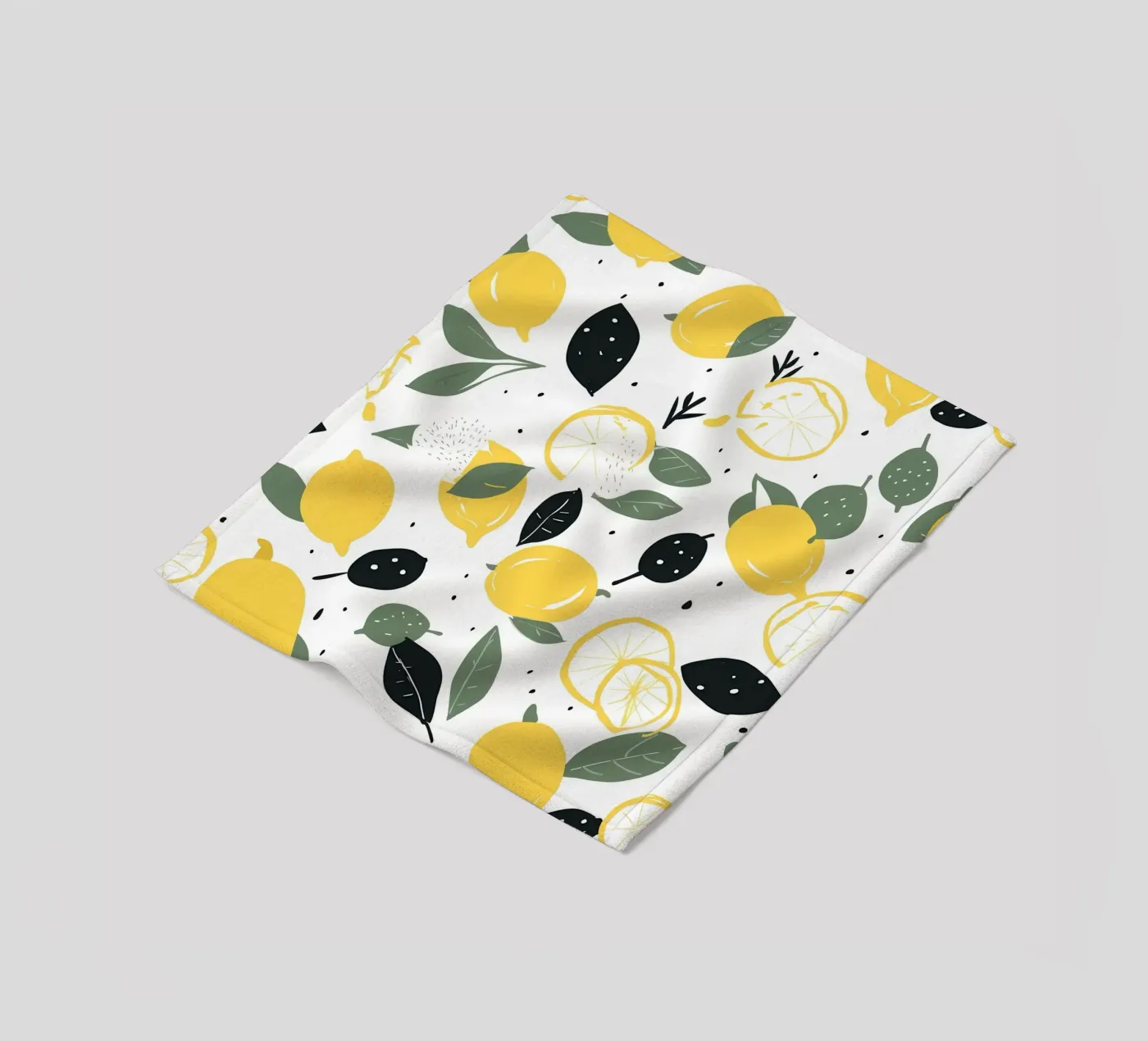 Lemon Pulse fleecedeken van George Griefy