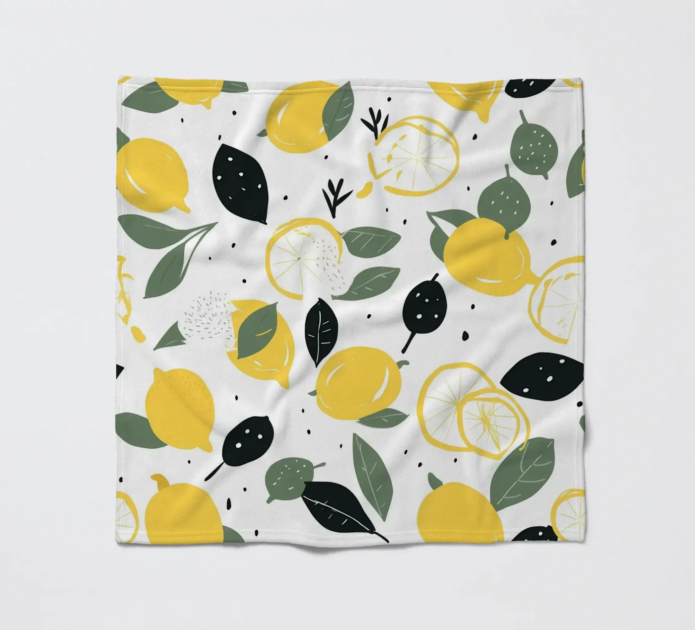 Lemon Pulse fleecedeken van George Griefy