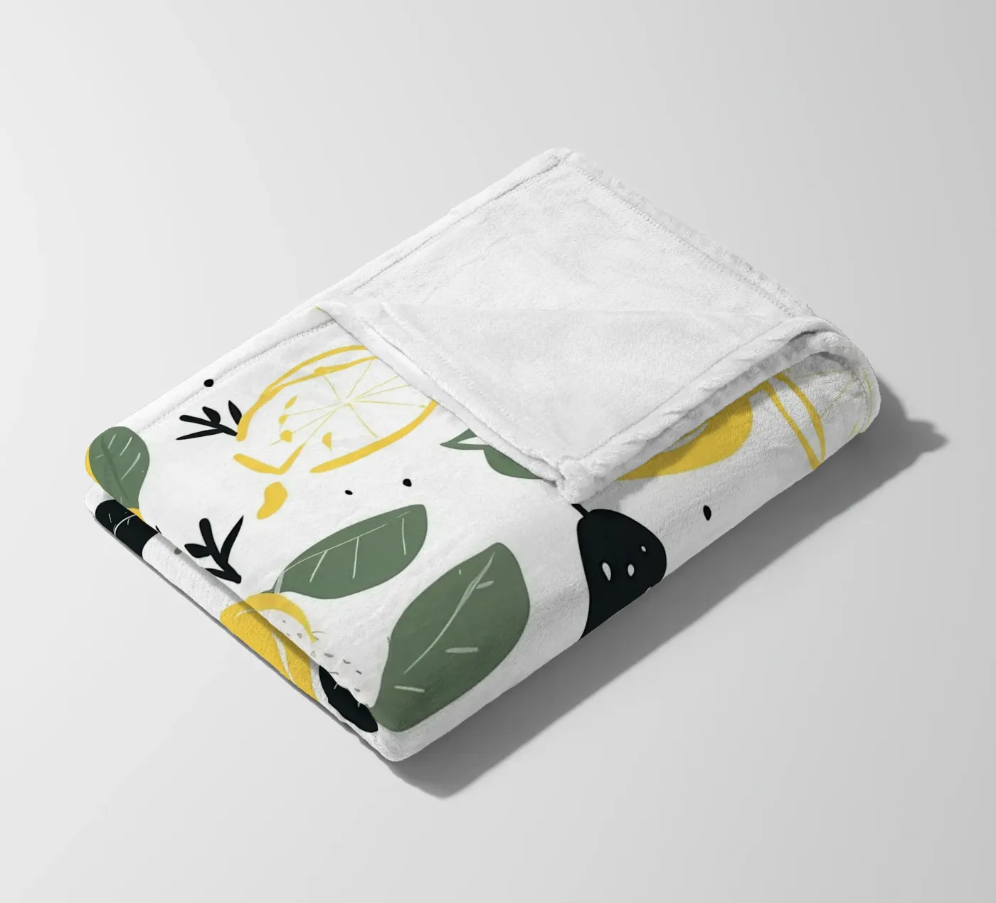 Lemon Pulse fleecedeken van George Griefy