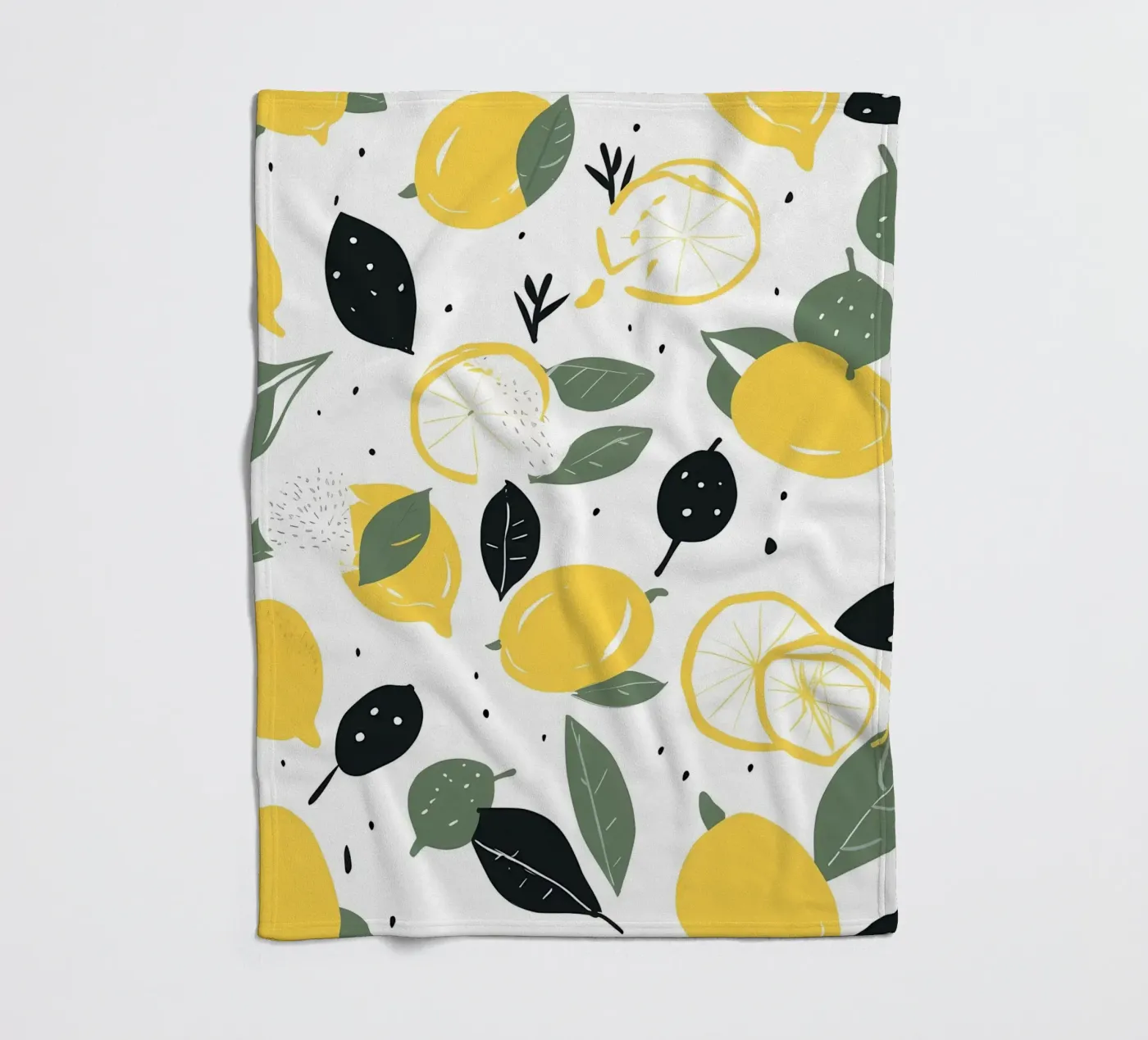 Lemon Pulse fleecedeken van George Griefy