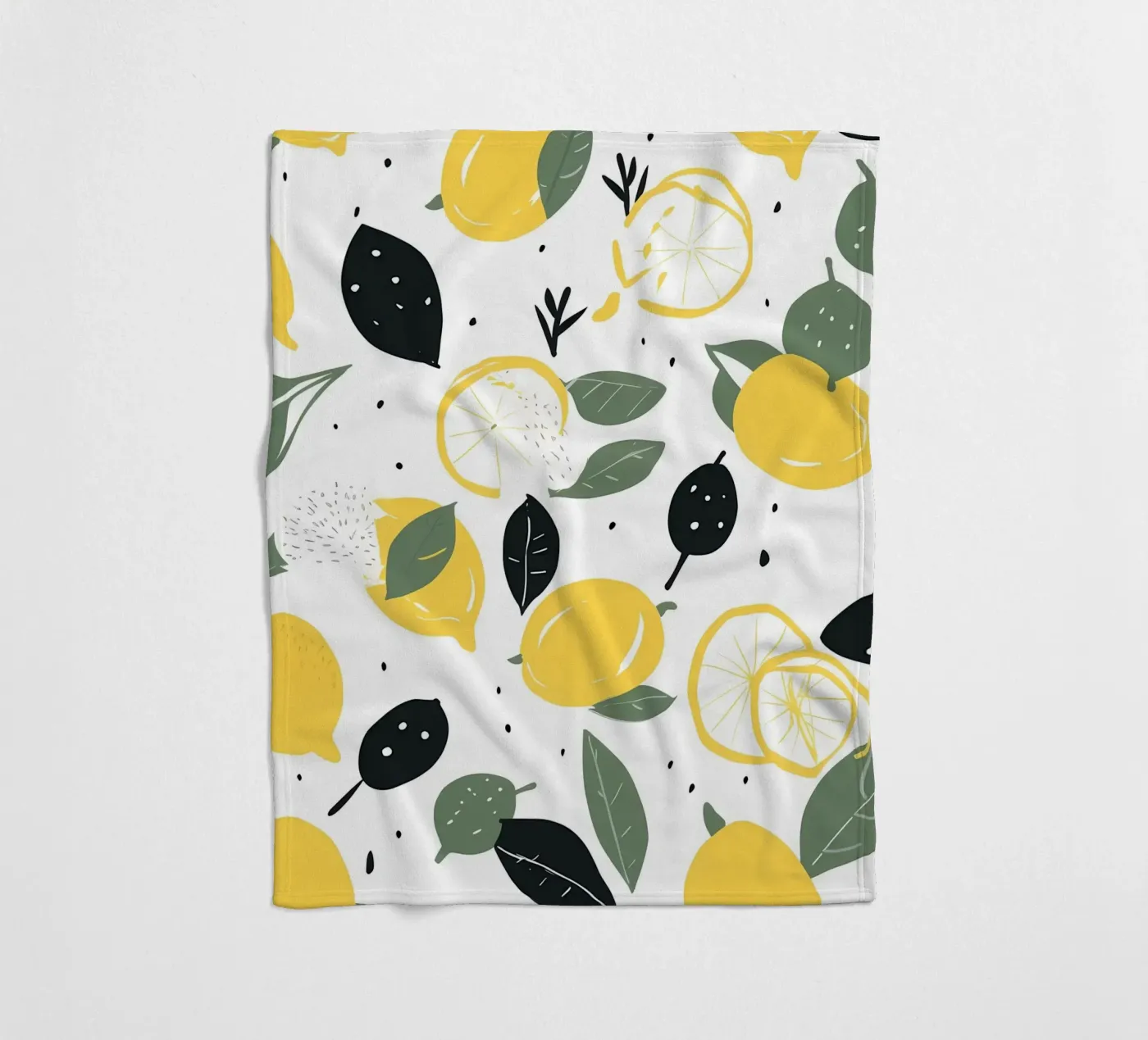Lemon Pulse fleecedeken van George Griefy