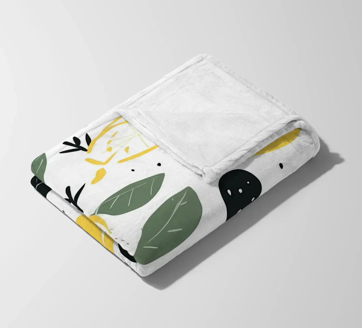 Lemon Pulse fleecedeken van George Griefy