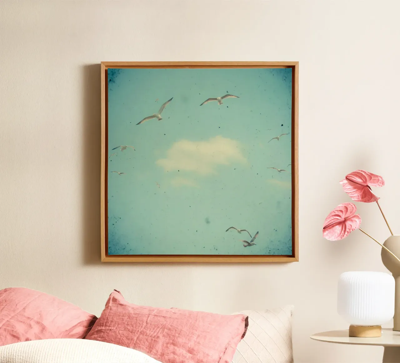Circle of Birds canvas by Cassia Beck Photography