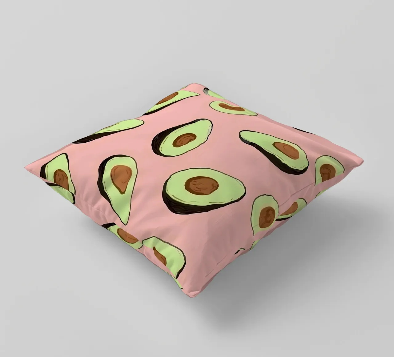 Avocado Mirage cuscino da George Griefy