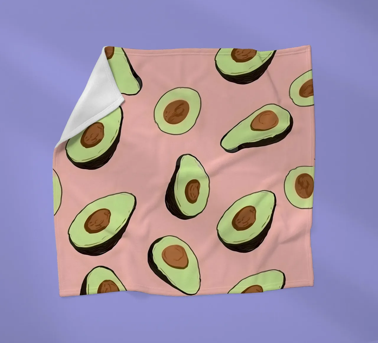 Avocado Mirage coperta in pile da George Griefy