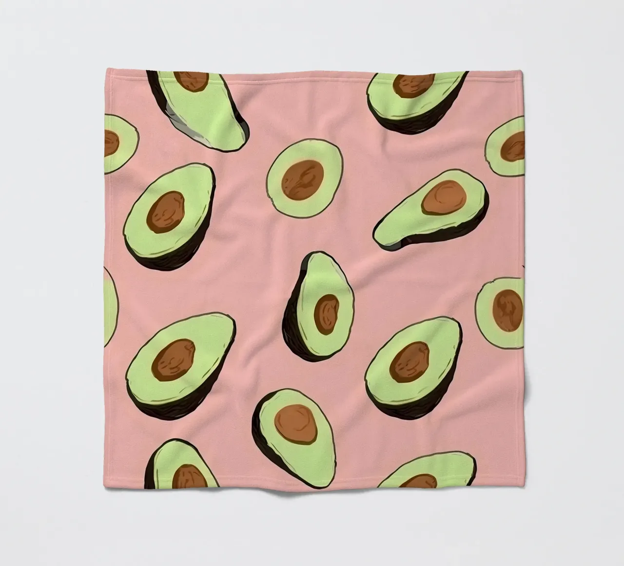 Avocado Mirage coperta in pile da George Griefy