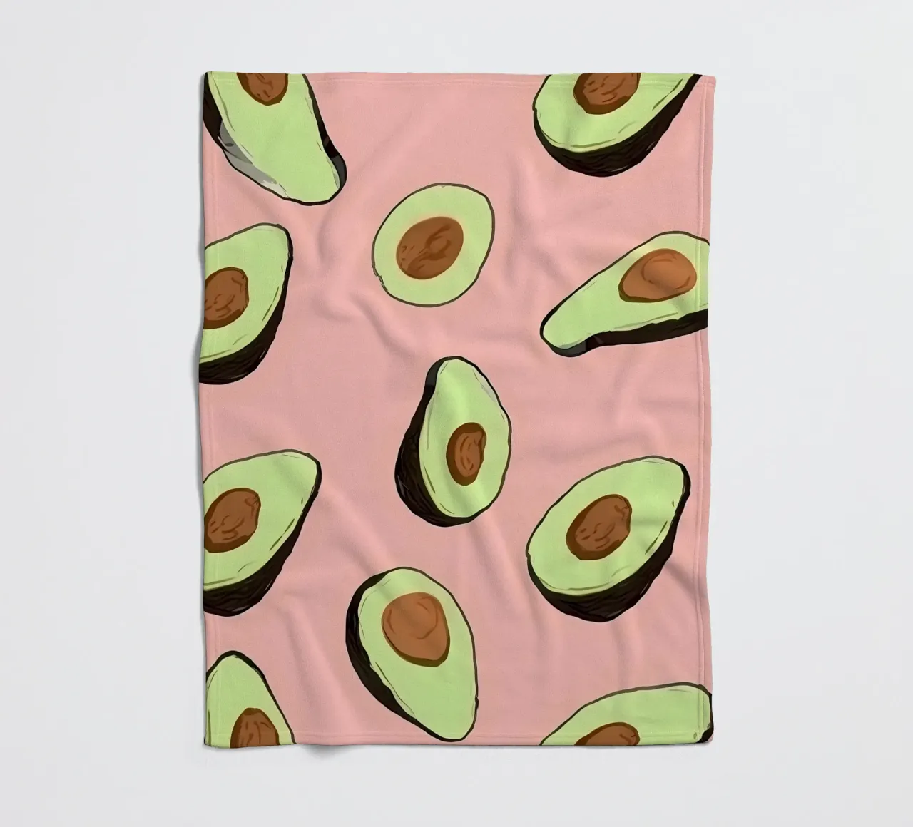Avocado Mirage coperta in pile da George Griefy