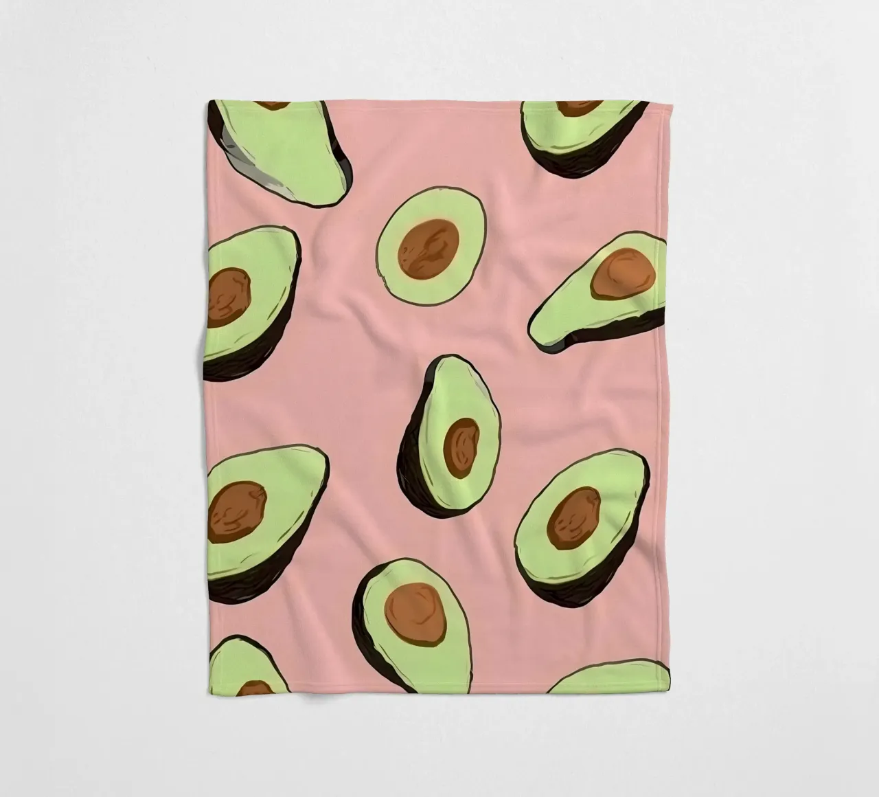Avocado Mirage coperta in pile da George Griefy