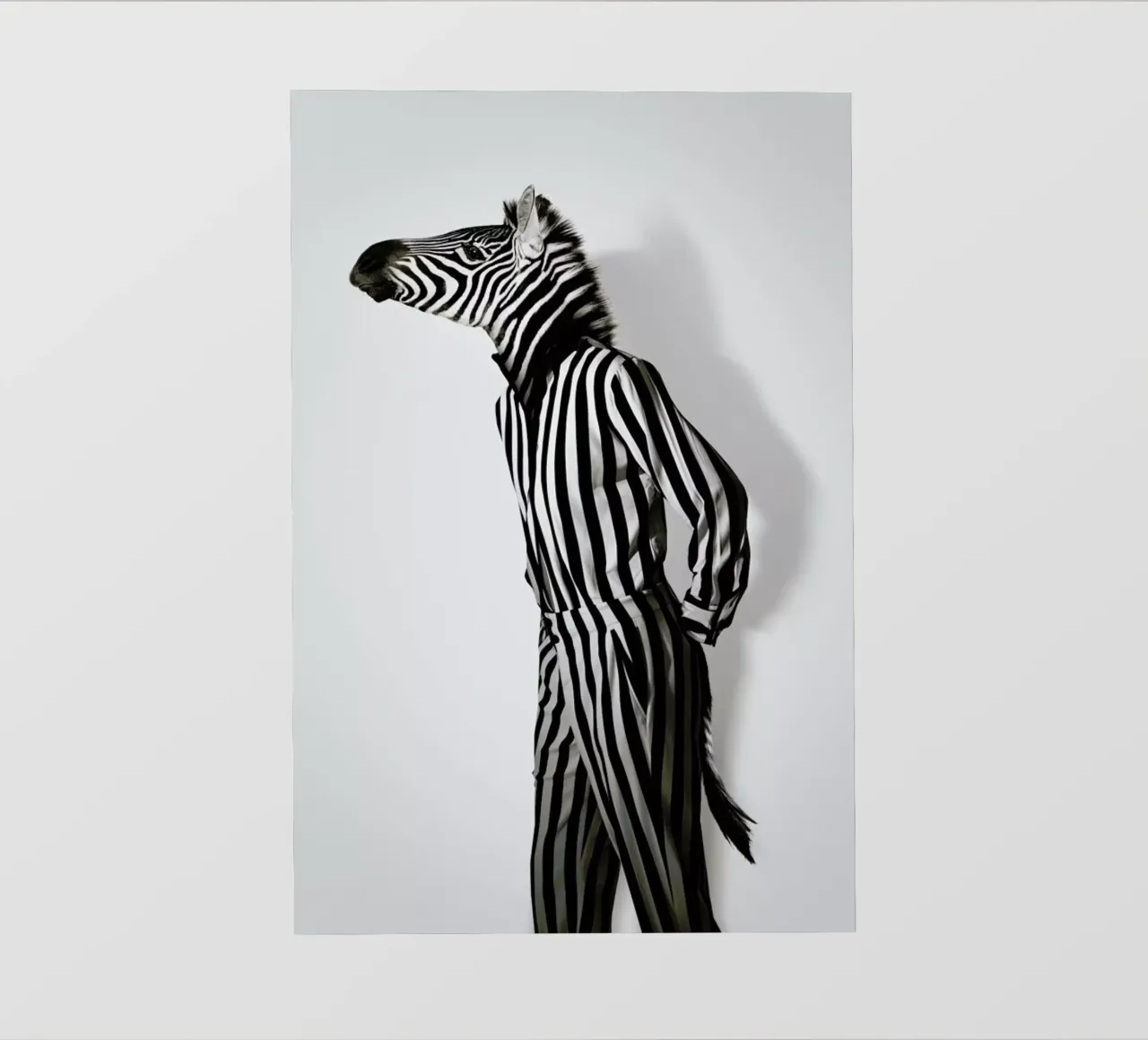 Fashion Zebra telo in pvc da Jonas Loose
