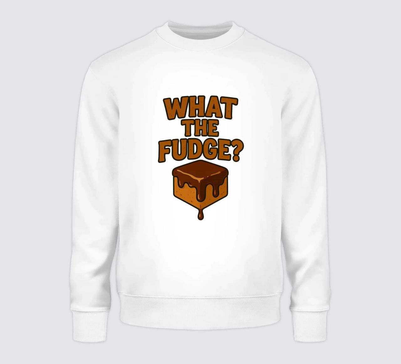 WHAT THE FUDGE? Karamell Bonbon Zuckerl felpa da Vintage Van Gogh