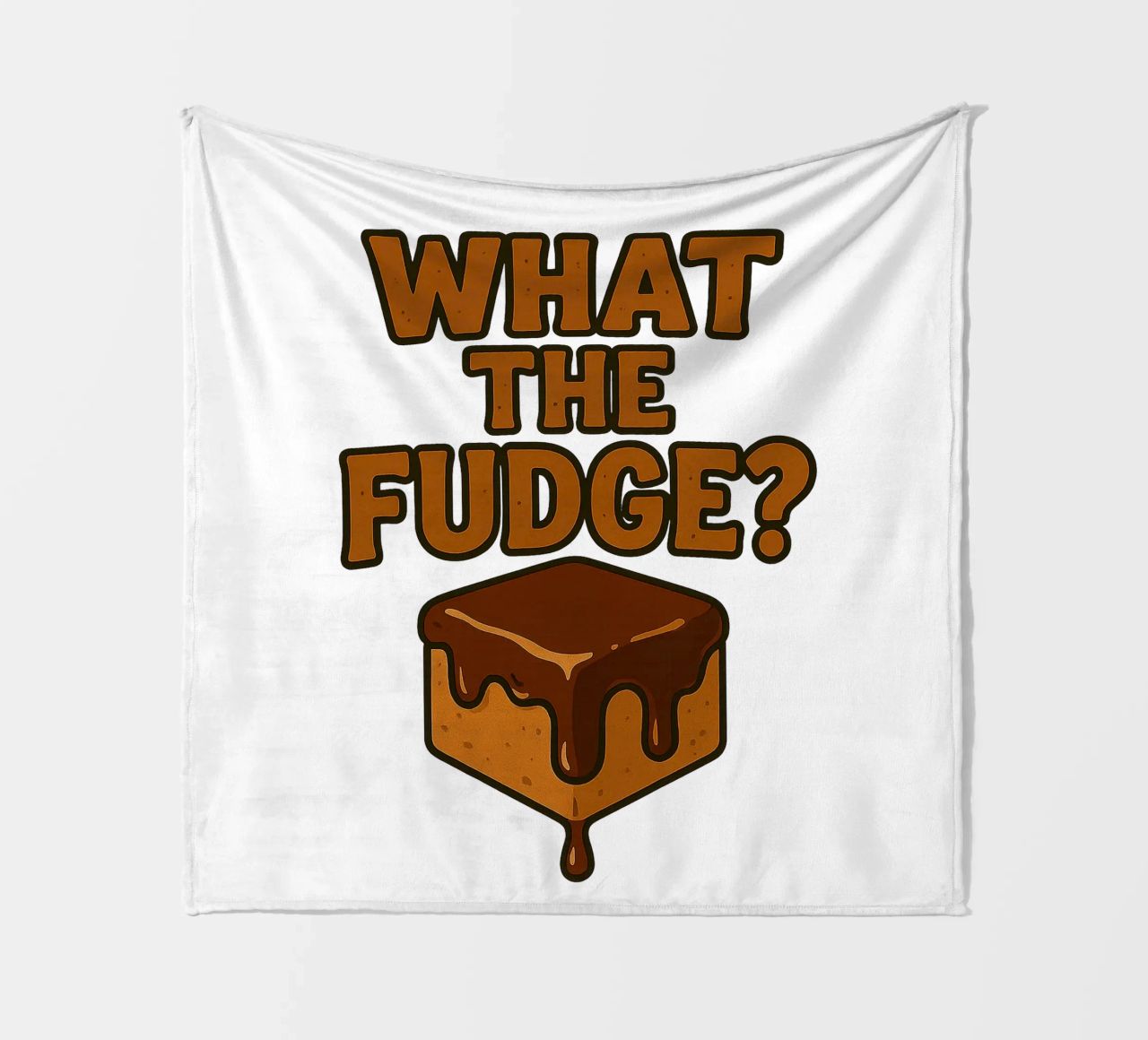 WHAT THE FUDGE? Karamell Bonbon Zuckerl coperta in pile da Vintage Van Gogh