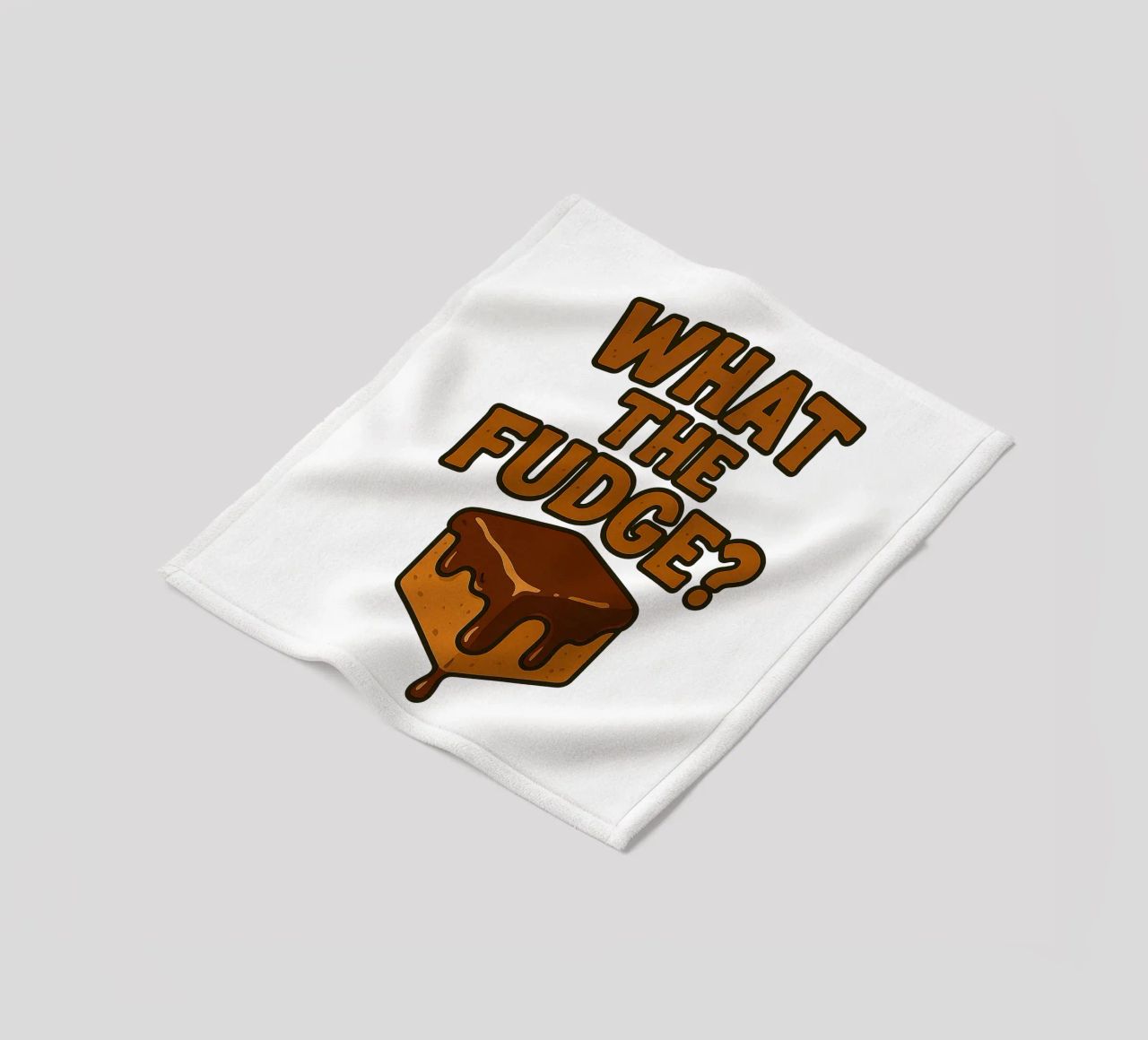 WHAT THE FUDGE? Karamell Bonbon Zuckerl coperta in pile da Vintage Van Gogh