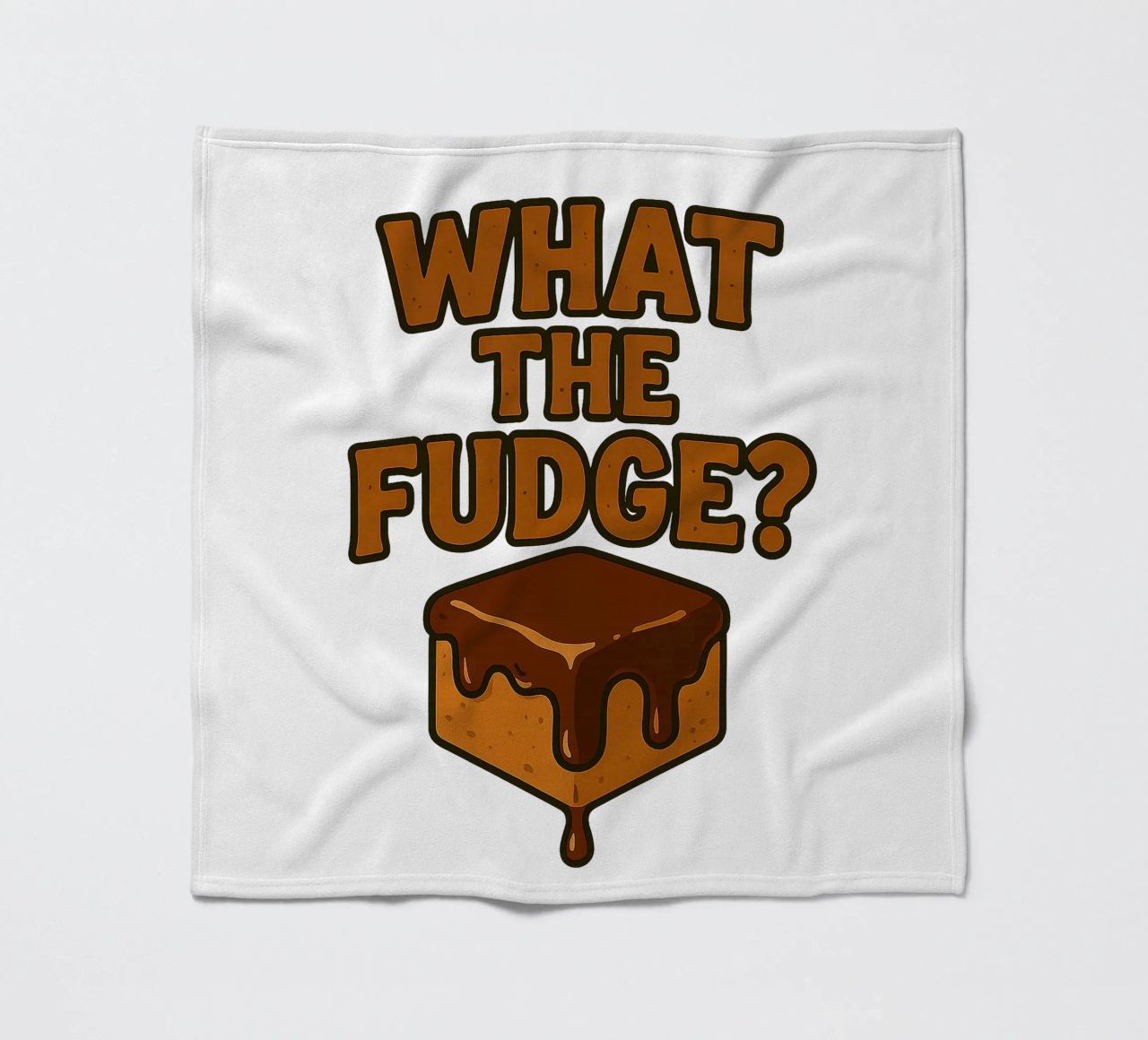 WHAT THE FUDGE? Karamell Bonbon Zuckerl coperta in pile da Vintage Van Gogh