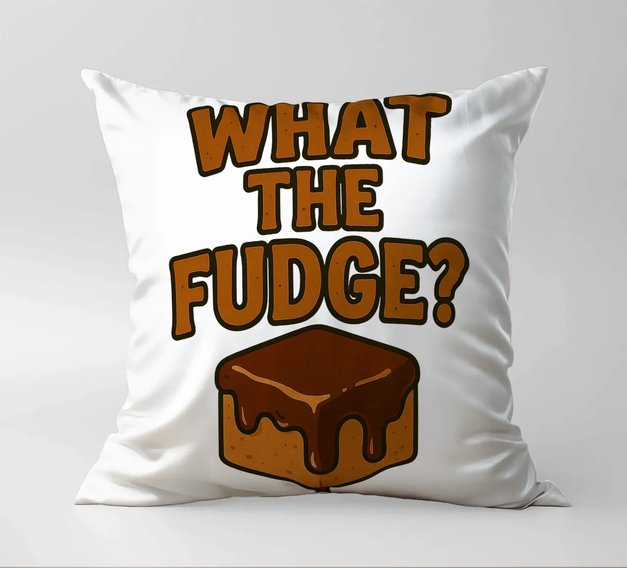 WHAT THE FUDGE? Karamell Bonbon Zuckerl cuscino da Vintage Van Gogh