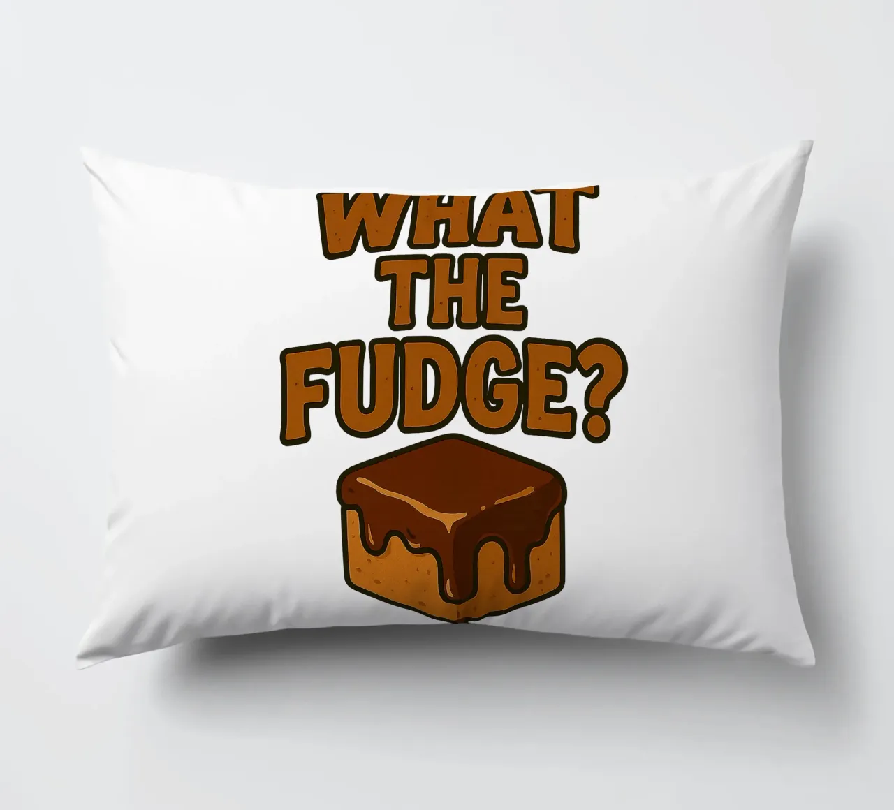 WHAT THE FUDGE? Karamell Bonbon Zuckerl cuscino da Vintage Van Gogh