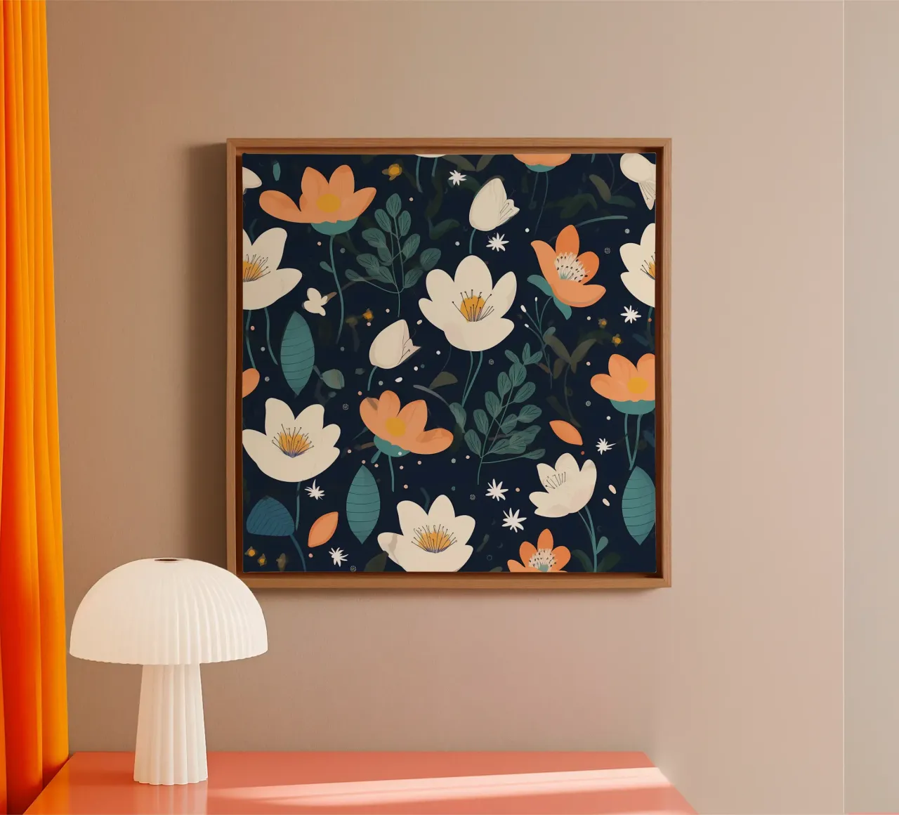 Whispers in Bloom tela con Cornice a cassetta da George Griefy