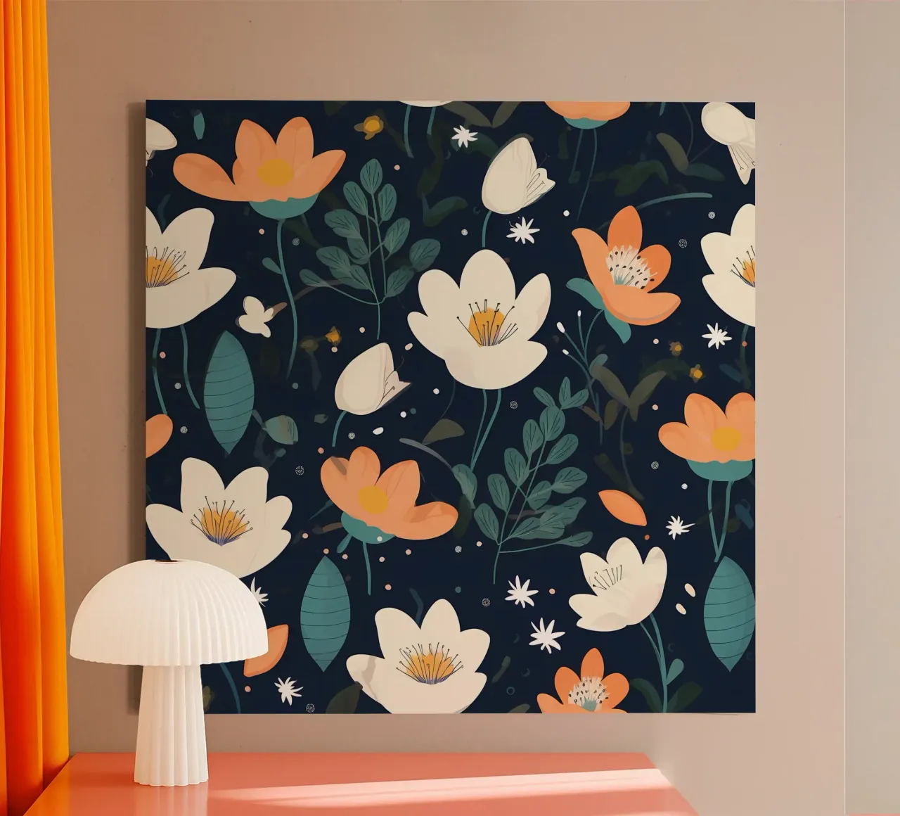 Whispers in Bloom tela con Cornice a cassetta da George Griefy