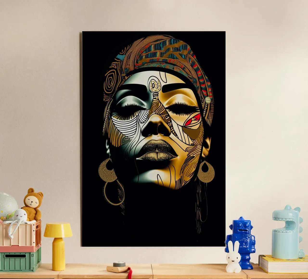 Muurkunst van Imagine forex-plaat van Imagine