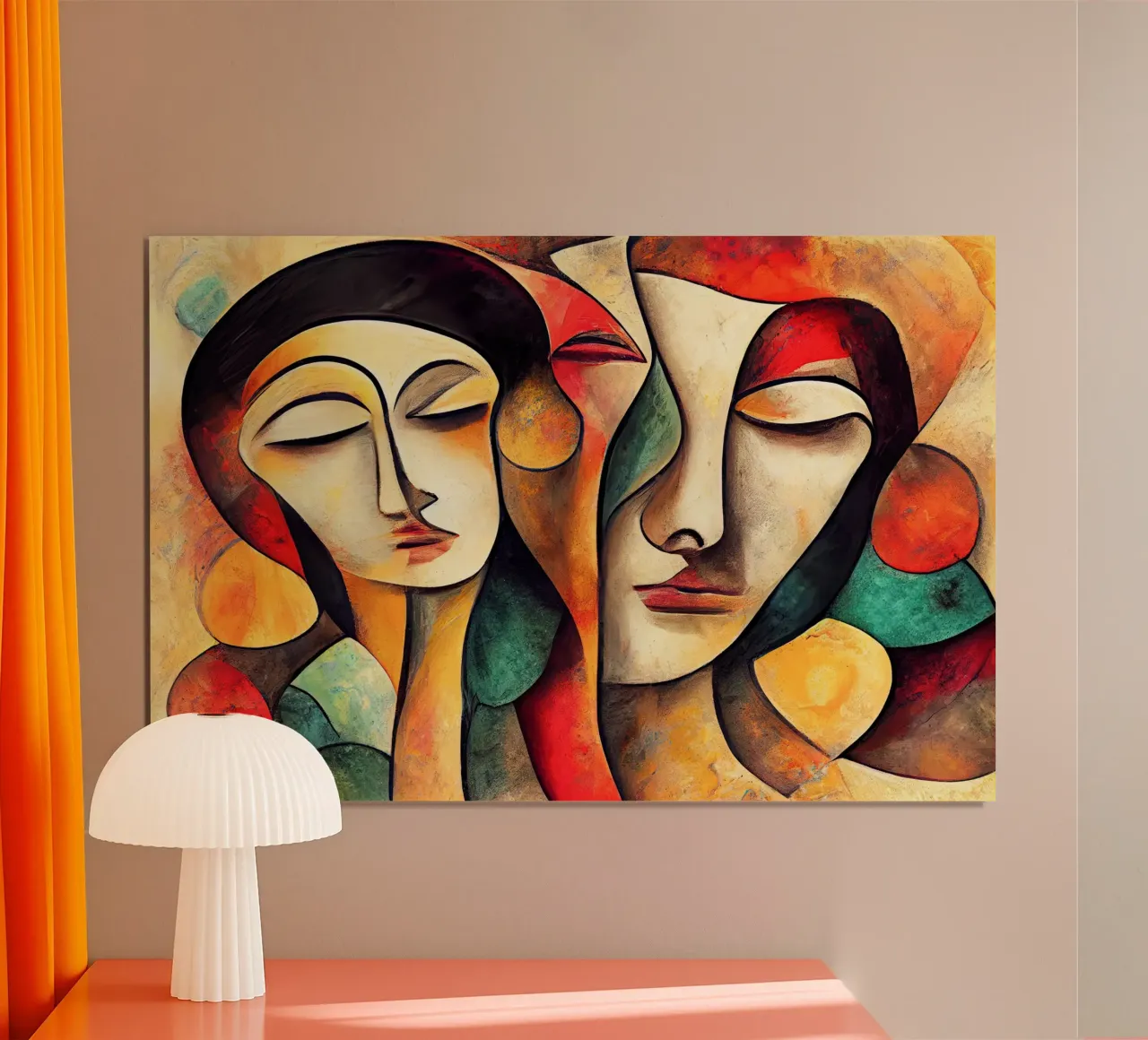 Arte da parete di Imagine poster con telaio in plastica da Imagine