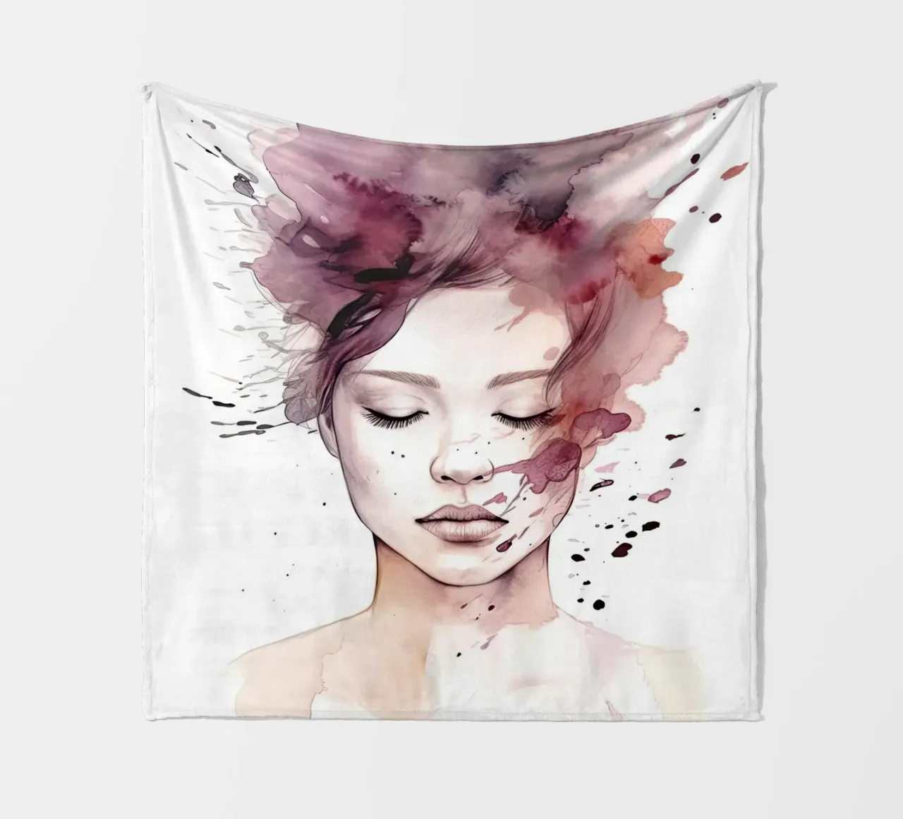 Wall-art by Imagine fleece blanket by Imagine