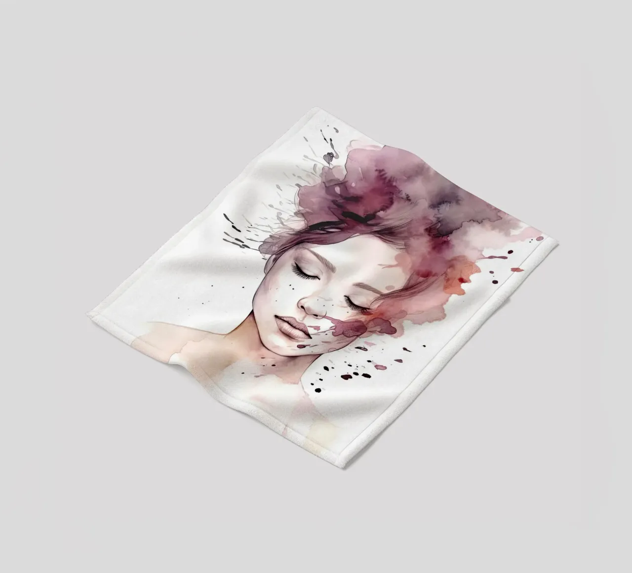 Wall-art by Imagine fleece blanket by Imagine