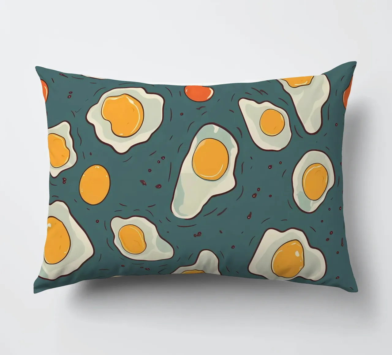 Eggs For Days cuscino da George Griefy