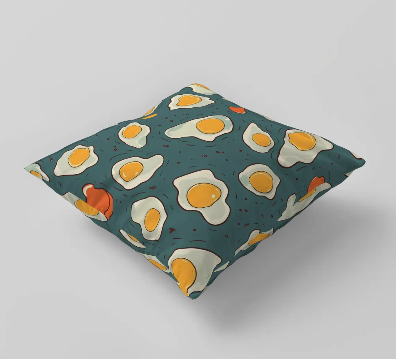 Eggs For Days cuscino da George Griefy