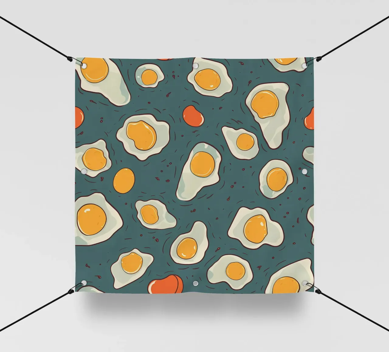 Eggs For Days telo in pvc da George Griefy