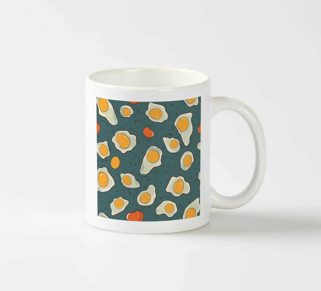 Eggs For Days tazza in ceramica da George Griefy