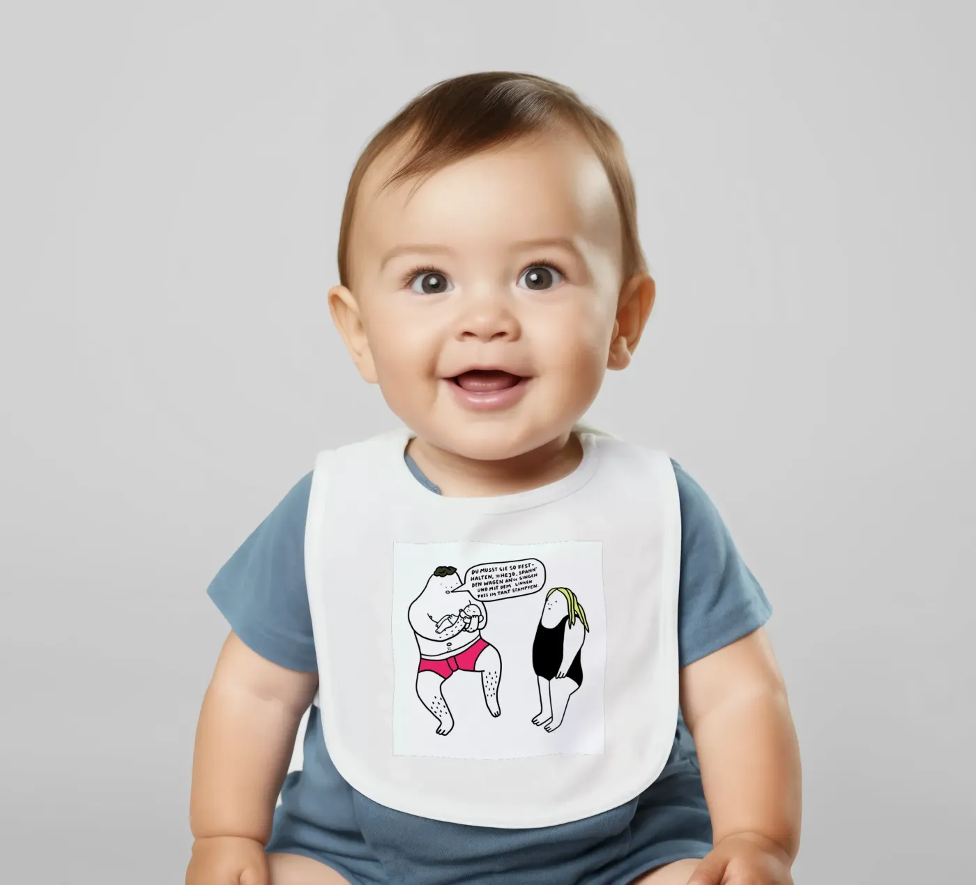 Hejo baby slabbetje van Herzette