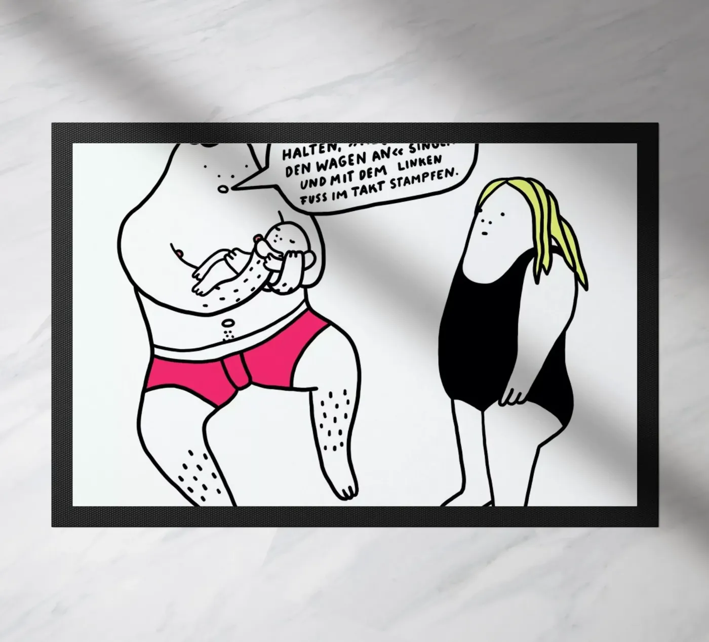 Hejo Fußmatte von Herzette