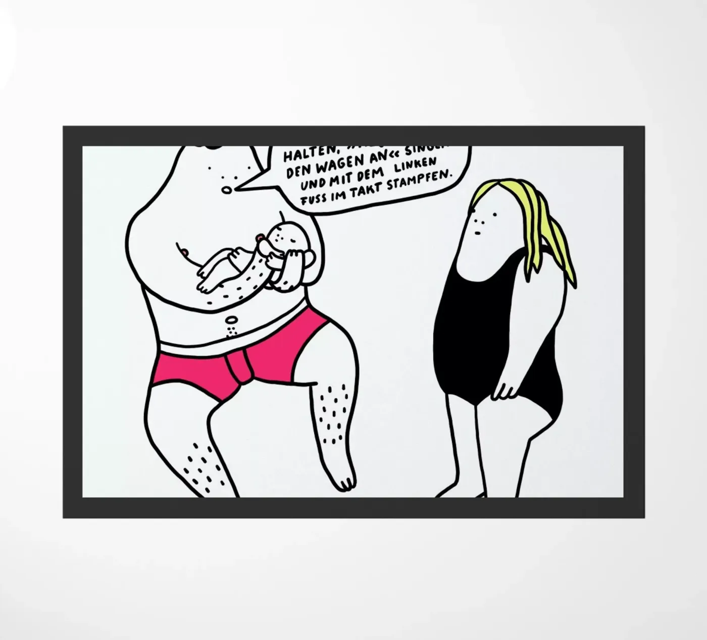 Hejo Fußmatte von Herzette