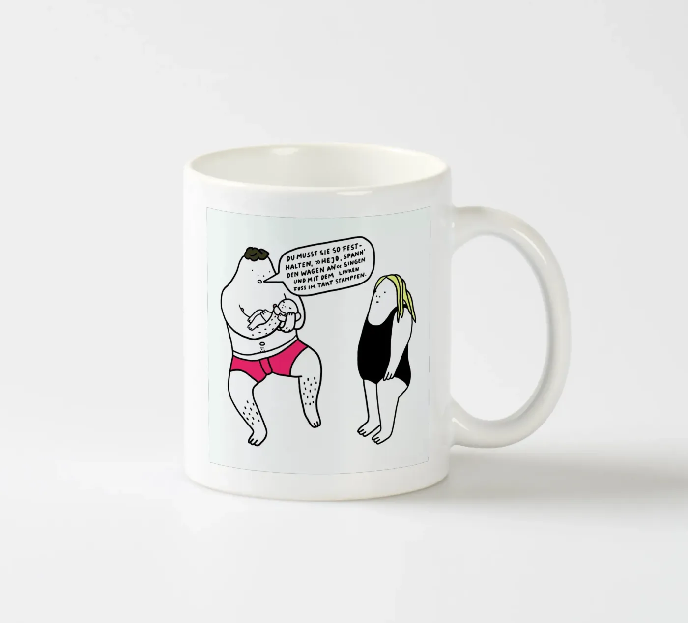 Hejo ceramic mug by Herzette
