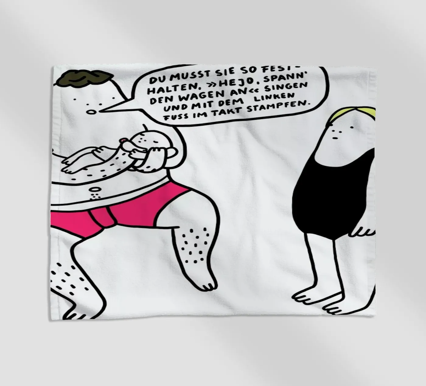 Hejo serviette de plage de Herzette