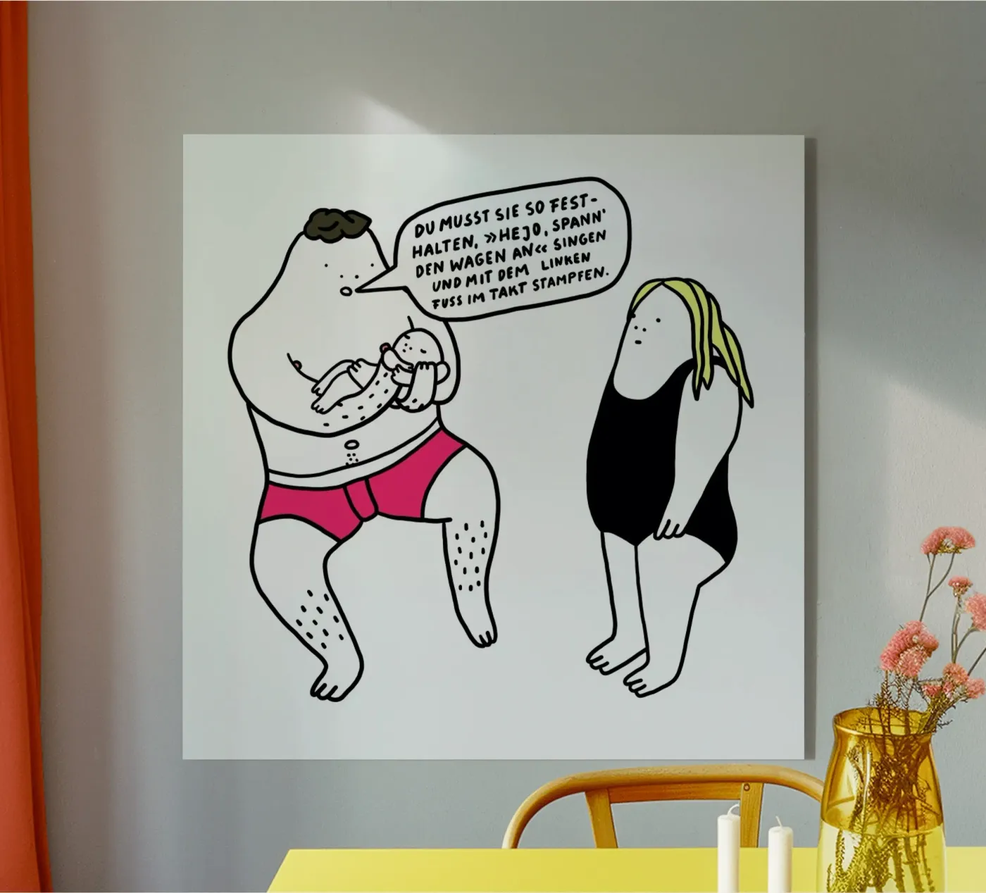 Hejo acryl van Herzette