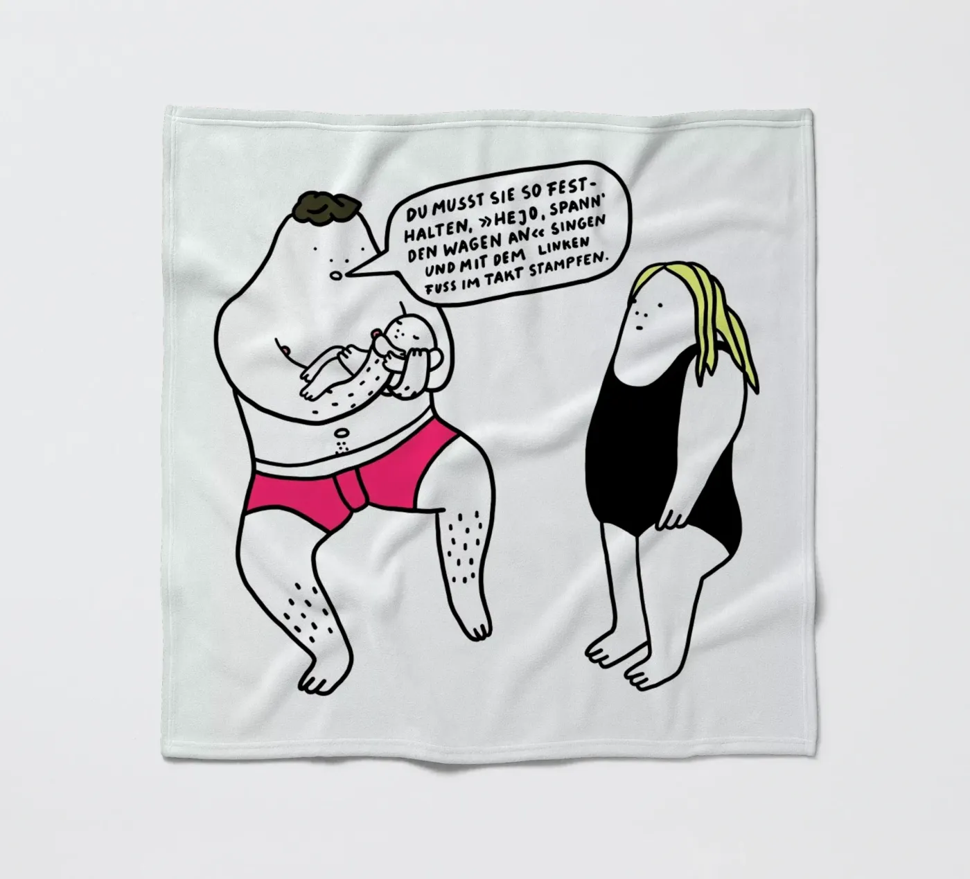 Hejo Fleecedecke von Herzette